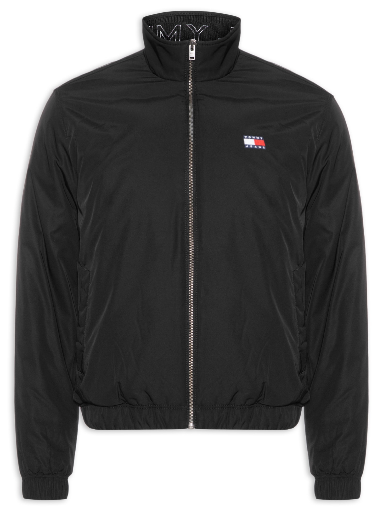 Jaqueta Masculina Relaxed Fit Com Logo Interno Preto Tommy Jeans