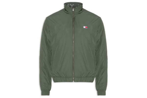 Jaqueta Masculina Relaxed Fit Com Logo Interno - Verde