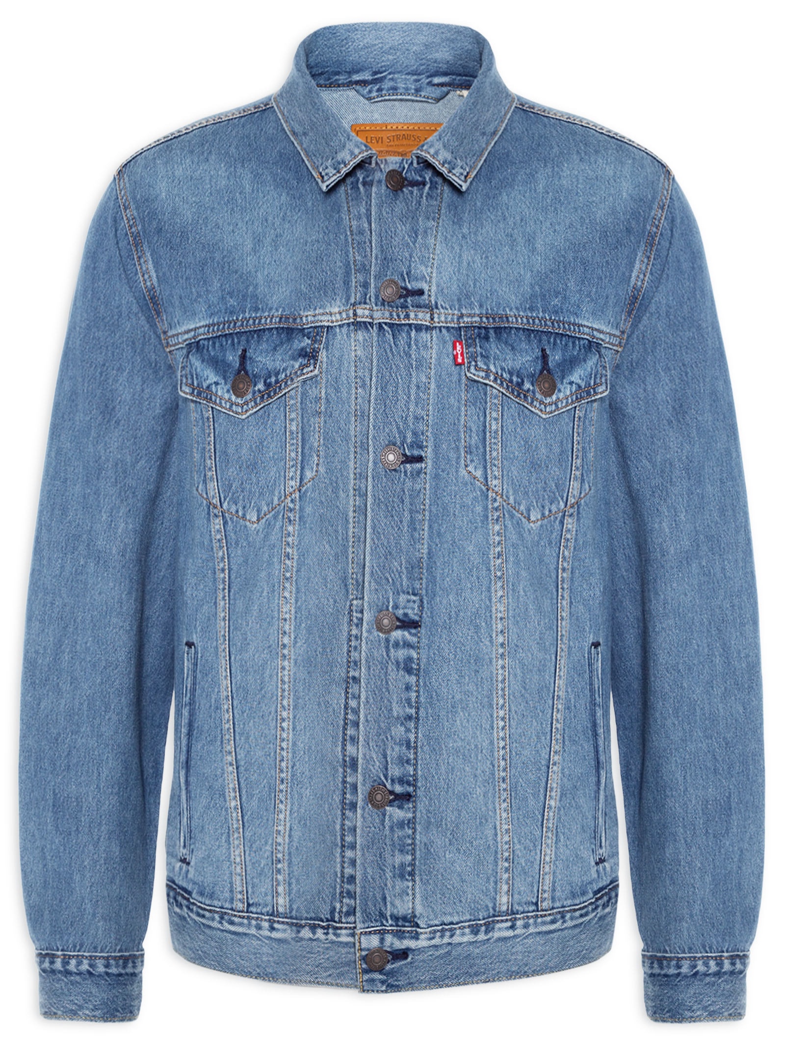 Levis Jaqueta Jeans Com Pelinho Feminina Jaqueta Levis Trucker