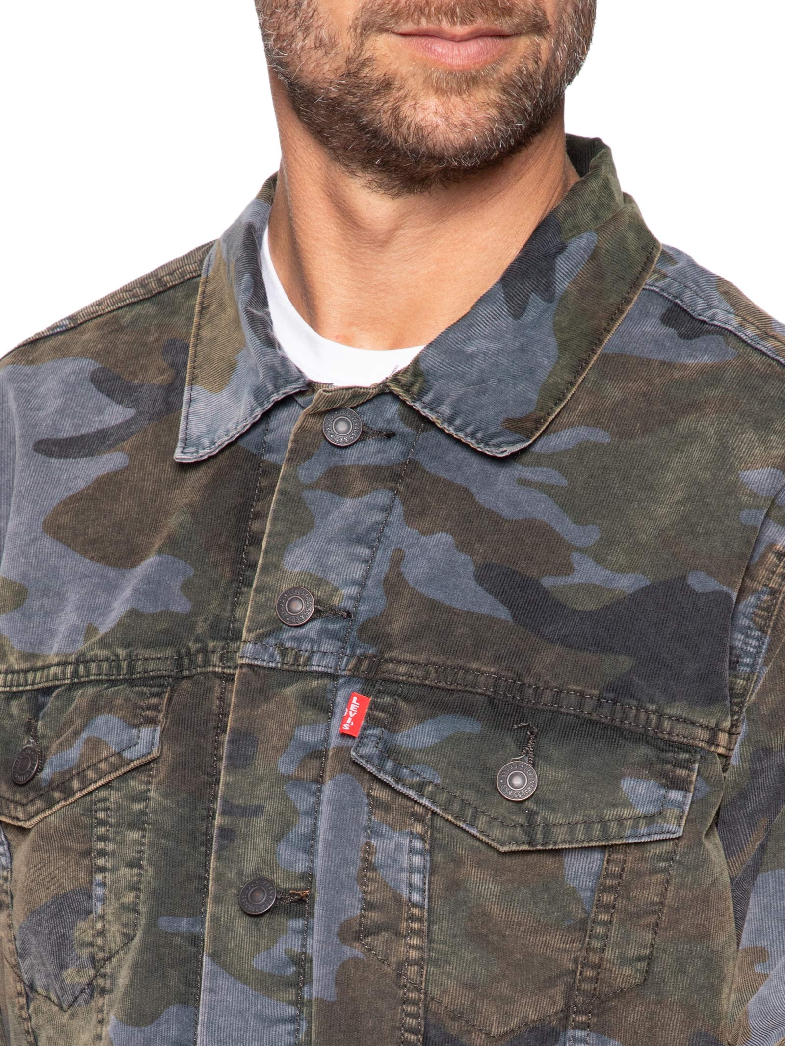 Jaqueta Masculina Relaxed Fit Trucker Azul Levi's