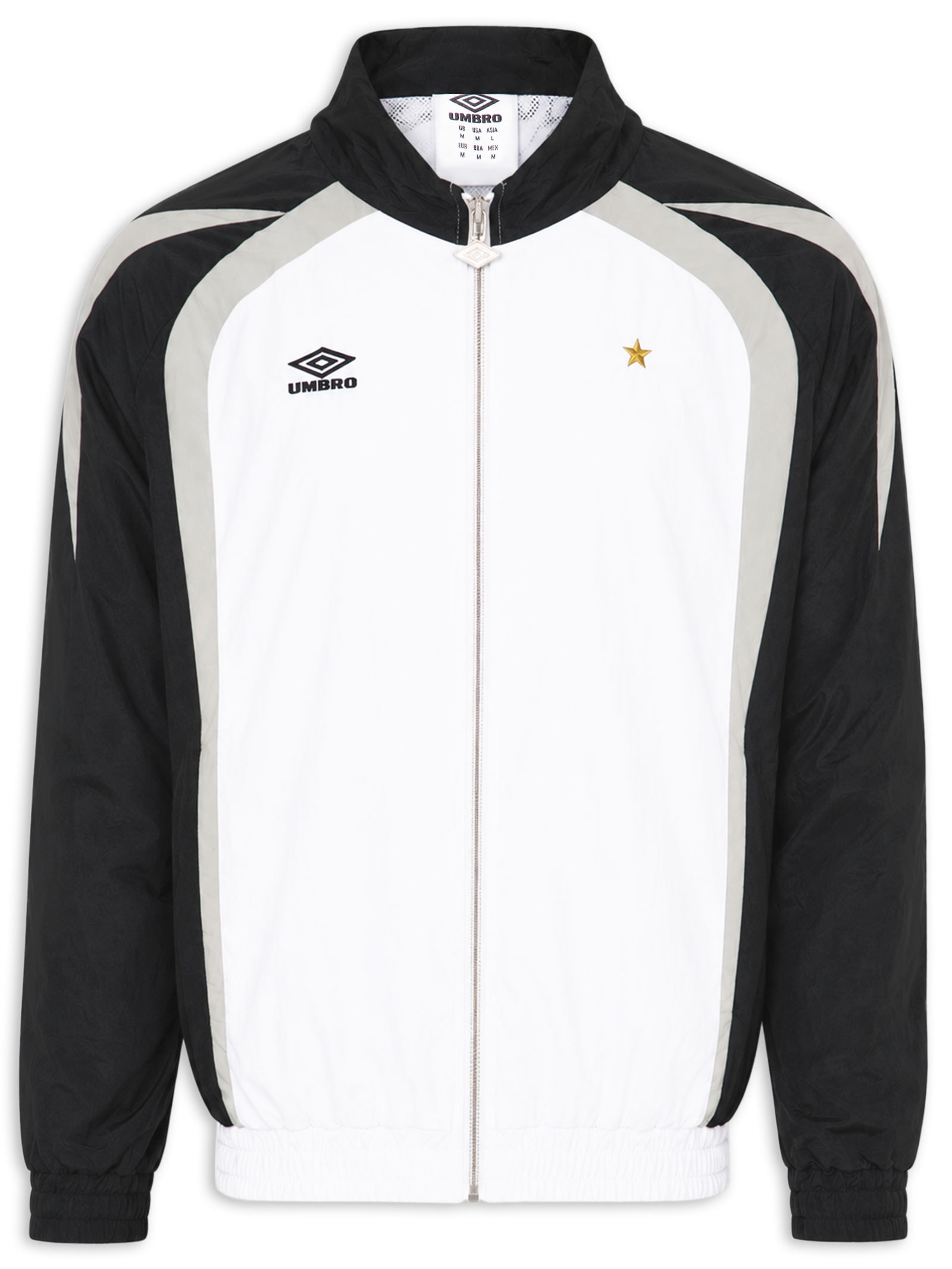Jaqueta Masculina Relaxed Track Branco Umbro