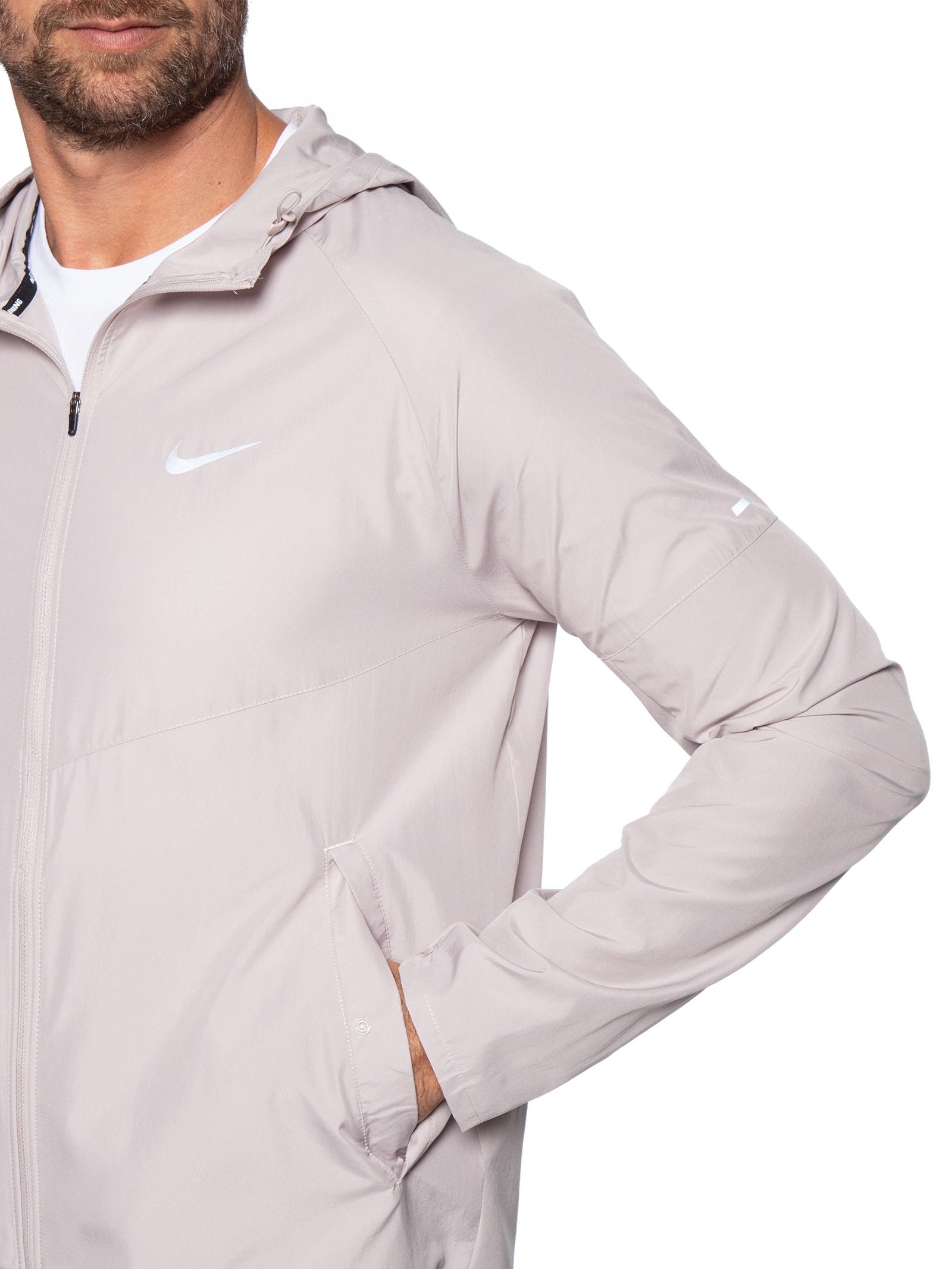 Jaqueta Masculina Repel Miller Marrom Nike