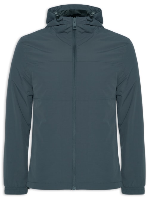 Jaqueta Masculina Ripstop Casual – Cinza