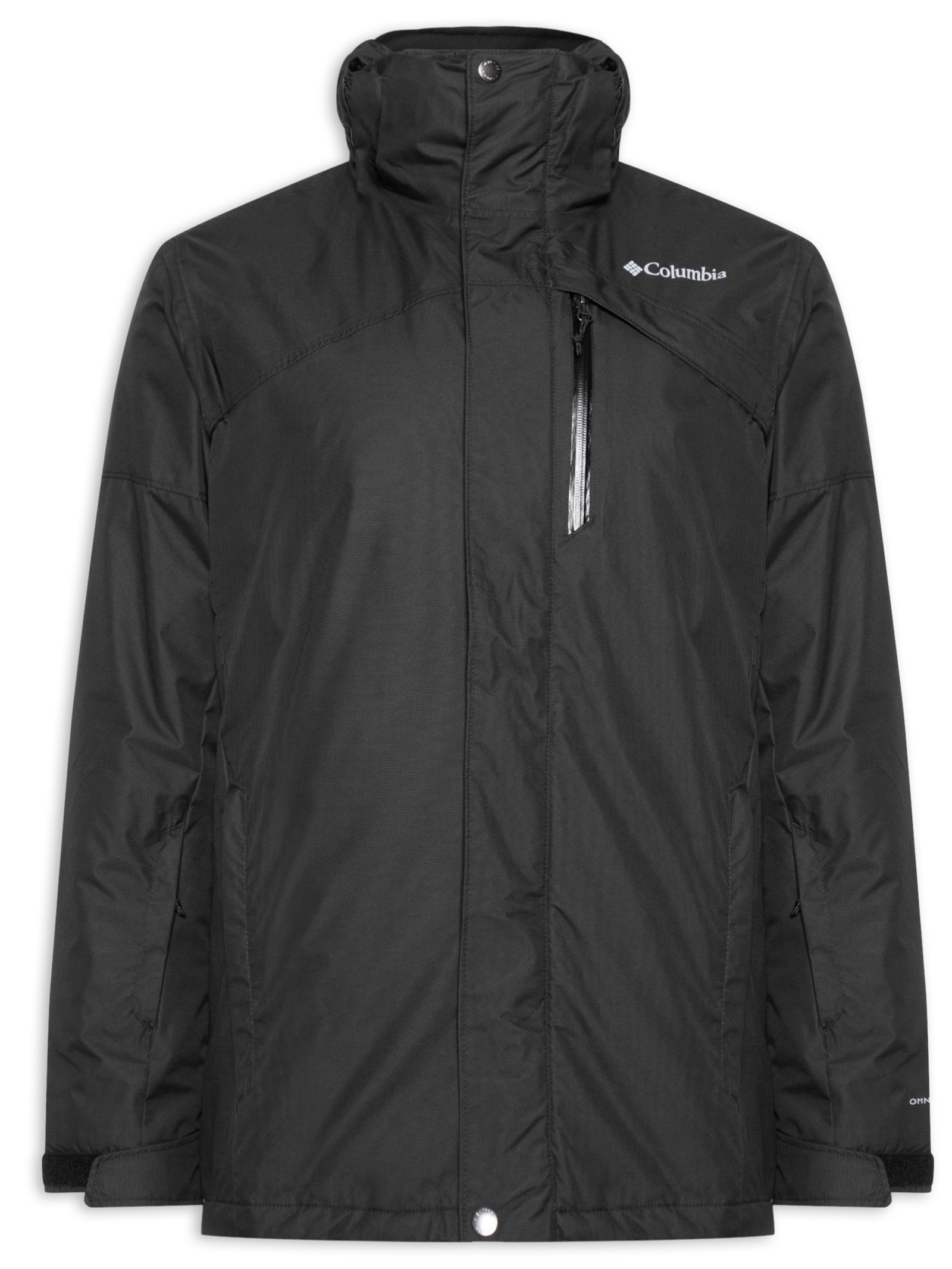 Jaqueta Masculina Ski Last Track II Com Capuz Preto Columbia