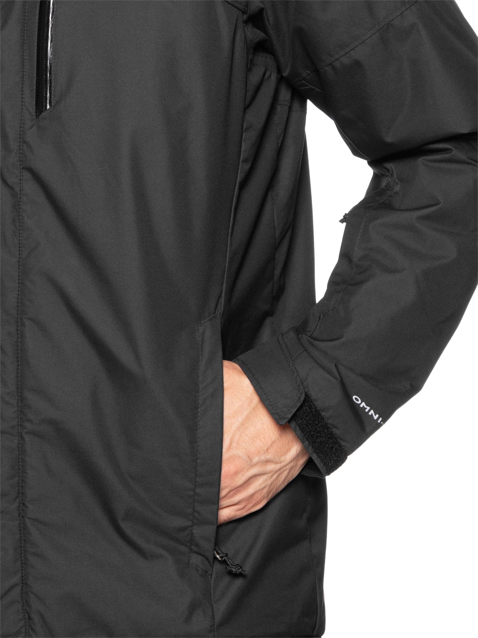 Jaqueta Masculina Ski Last Track II Com Capuz Preto Columbia