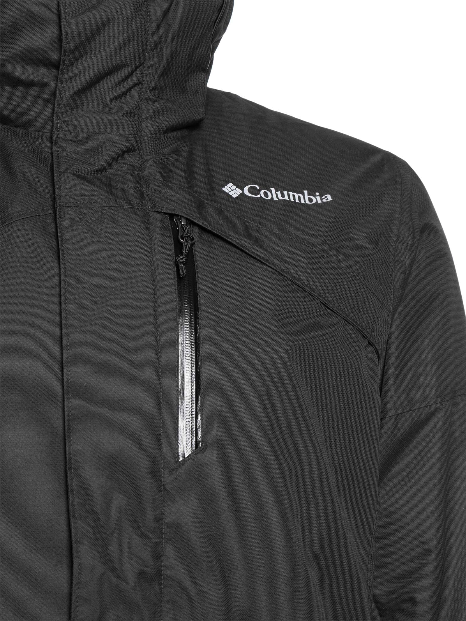 Jaqueta Masculina Ski Last Track II Com Capuz Preto Columbia