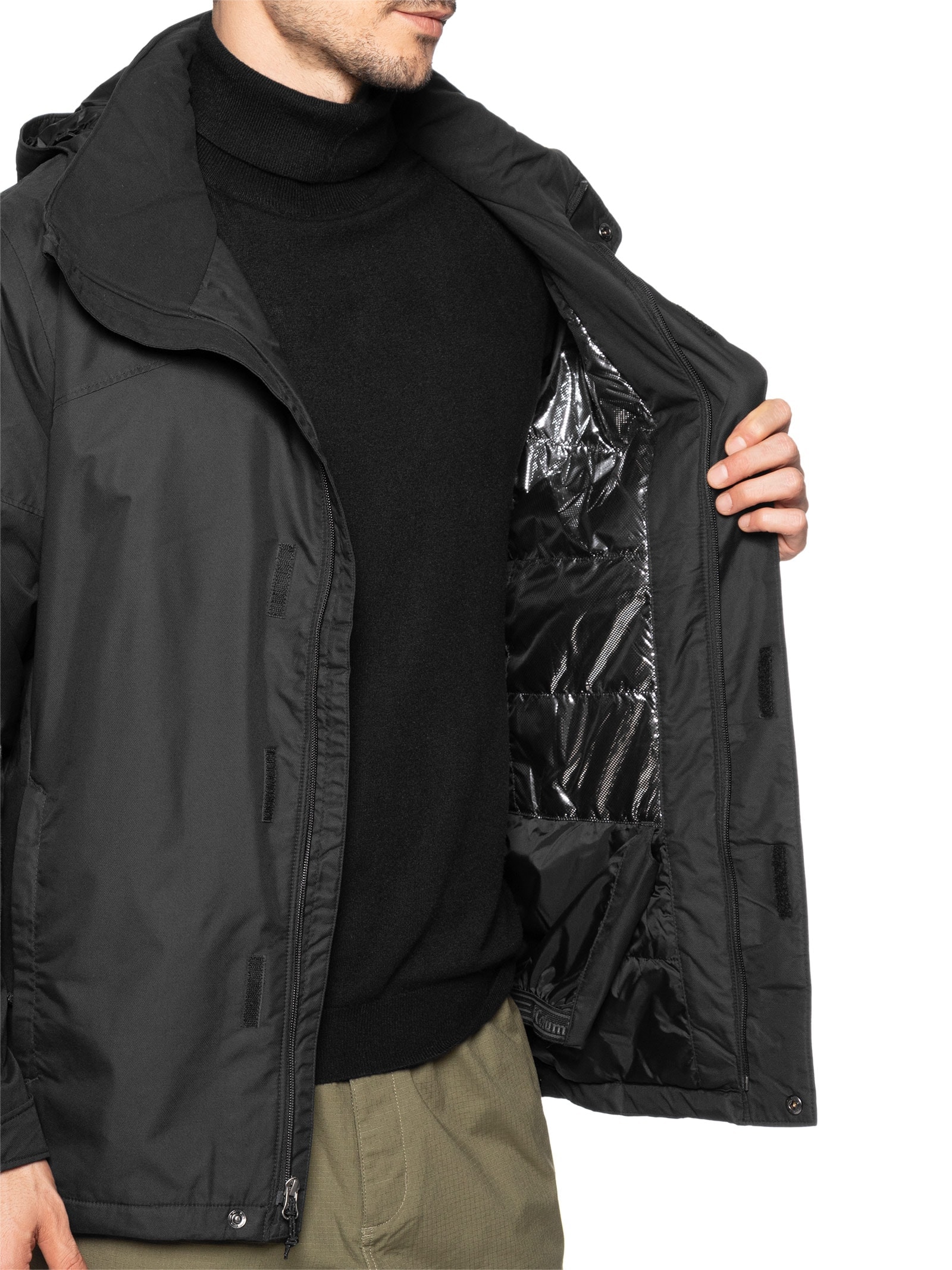 Jaqueta Masculina Ski Last Track™ II Com Capuz Preto Columbia