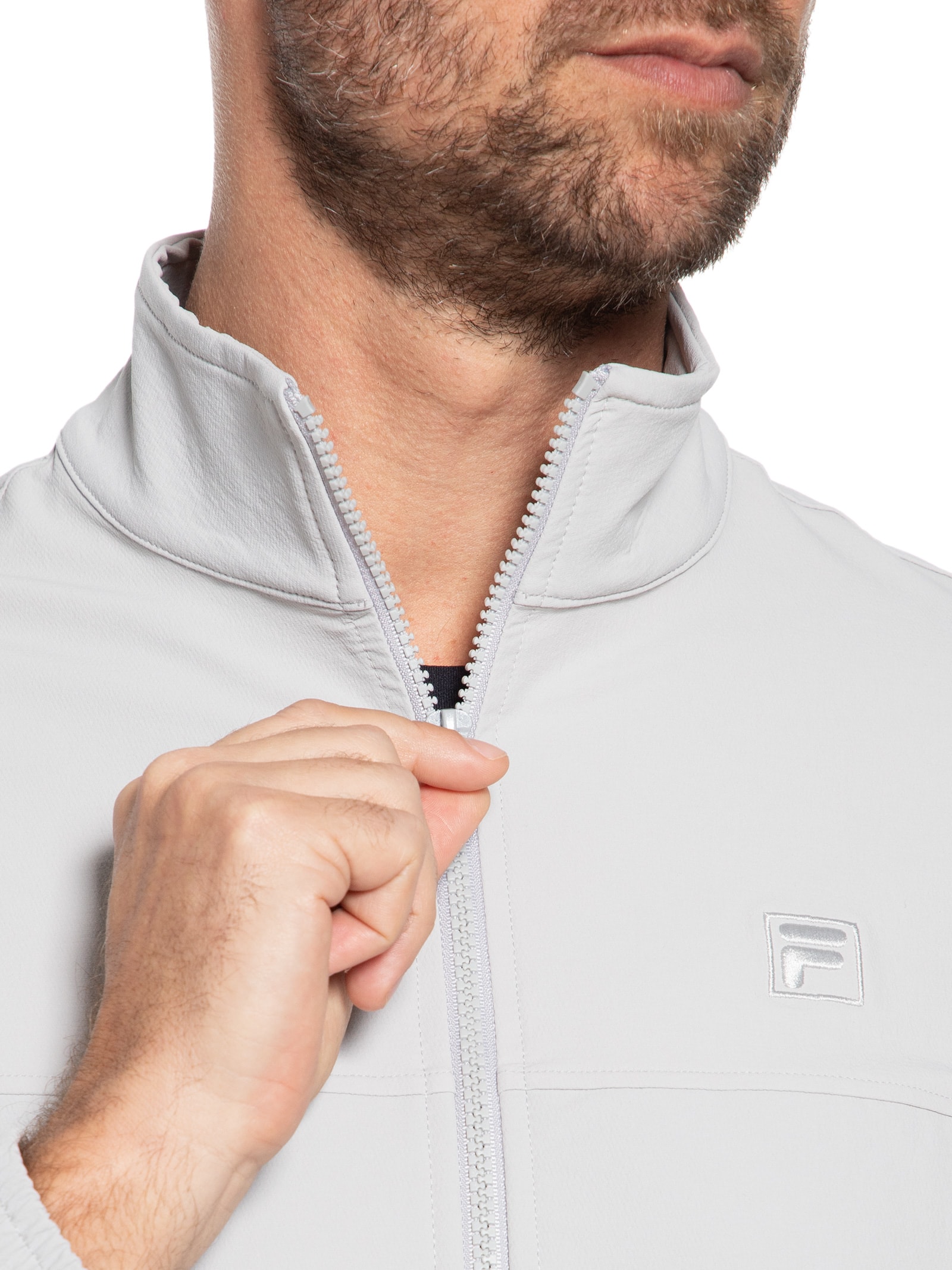 Jaqueta Masculina Sport Grand Turismo Cinza Fila