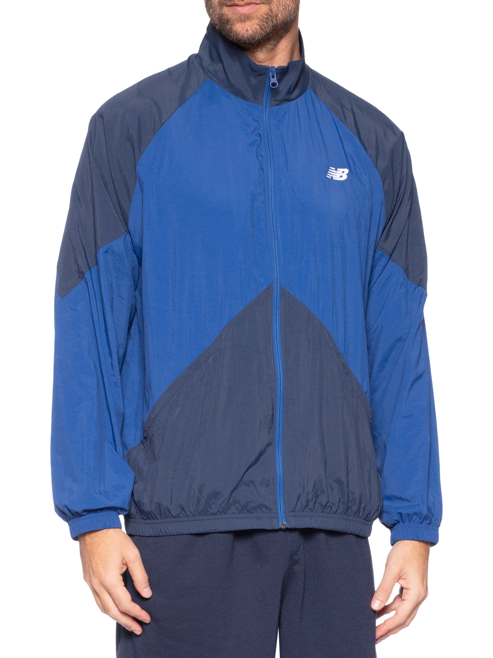 Jaqueta Masculina Sport Legacy Woven Azul New Balance