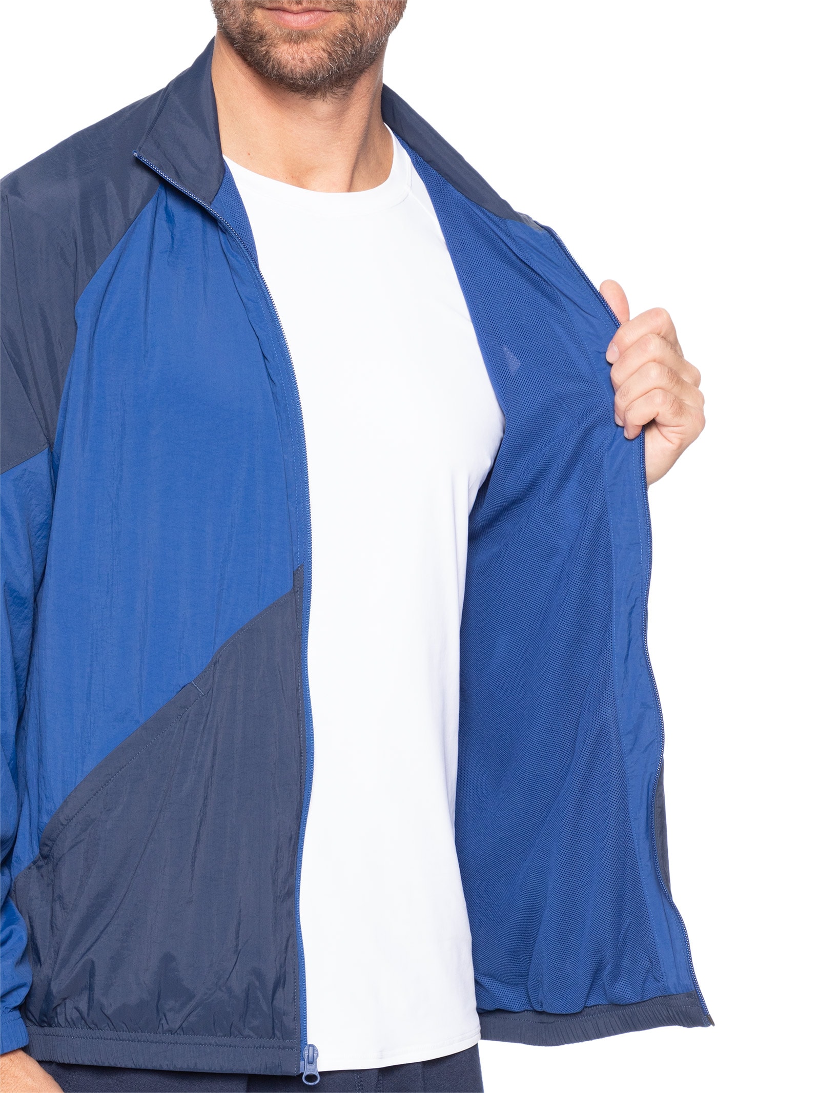 Jaqueta Masculina Sport Legacy Woven Azul New Balance