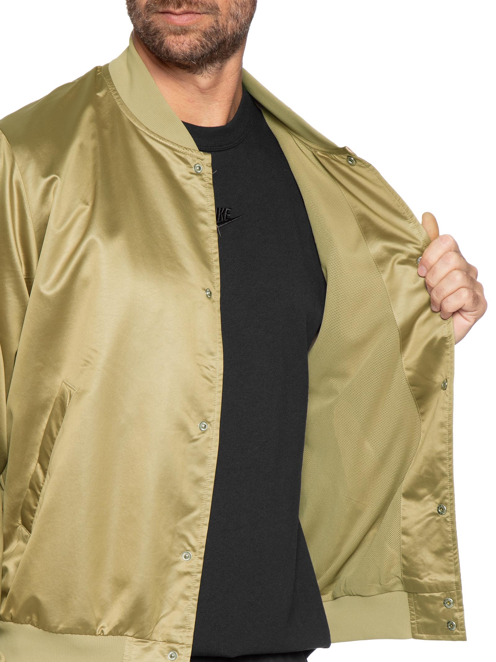 Jaqueta Masculina Sportswear Club Marrom Nike