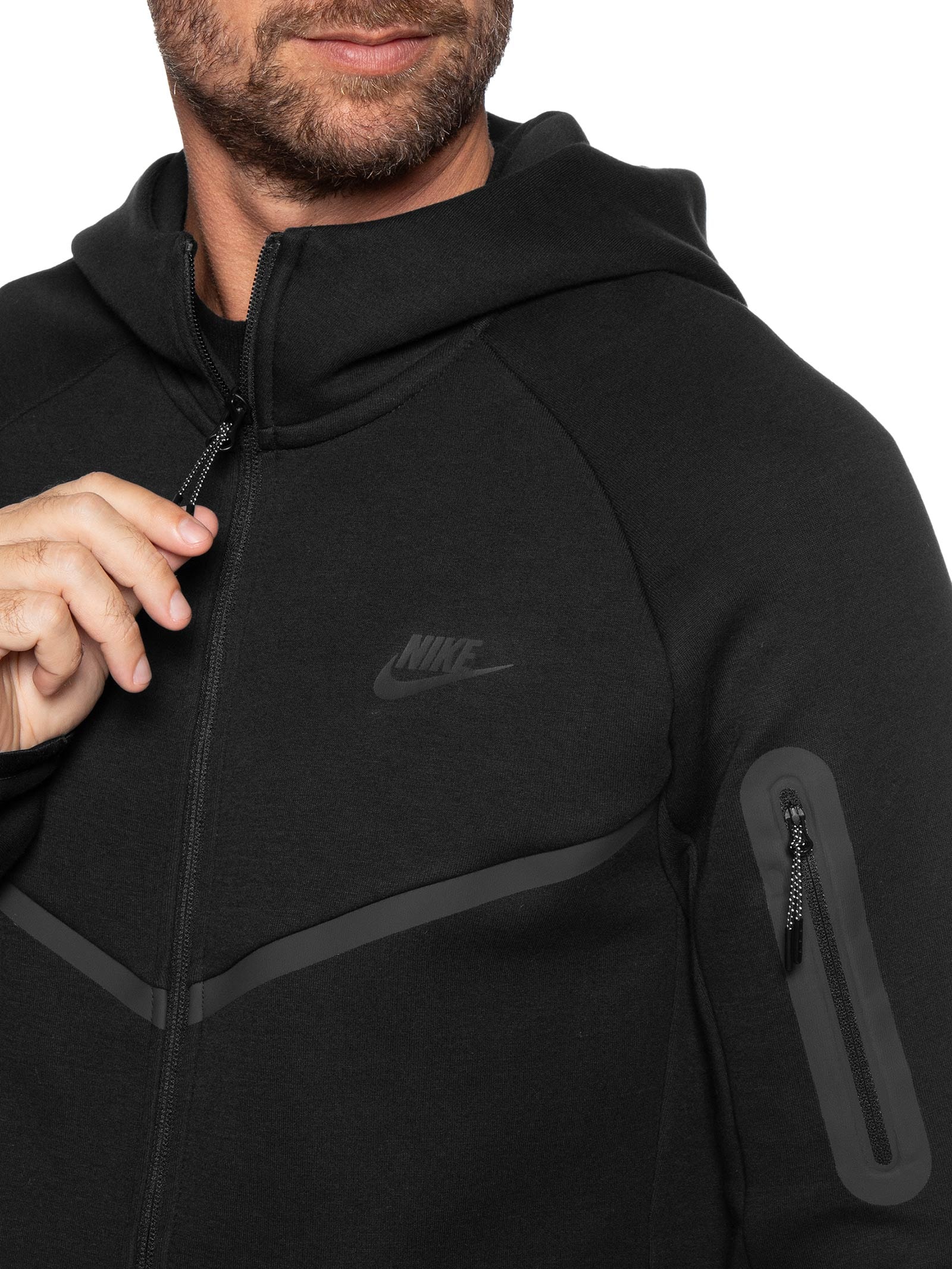 Jaqueta Masculina Sportswear Tech - Preto - Nike