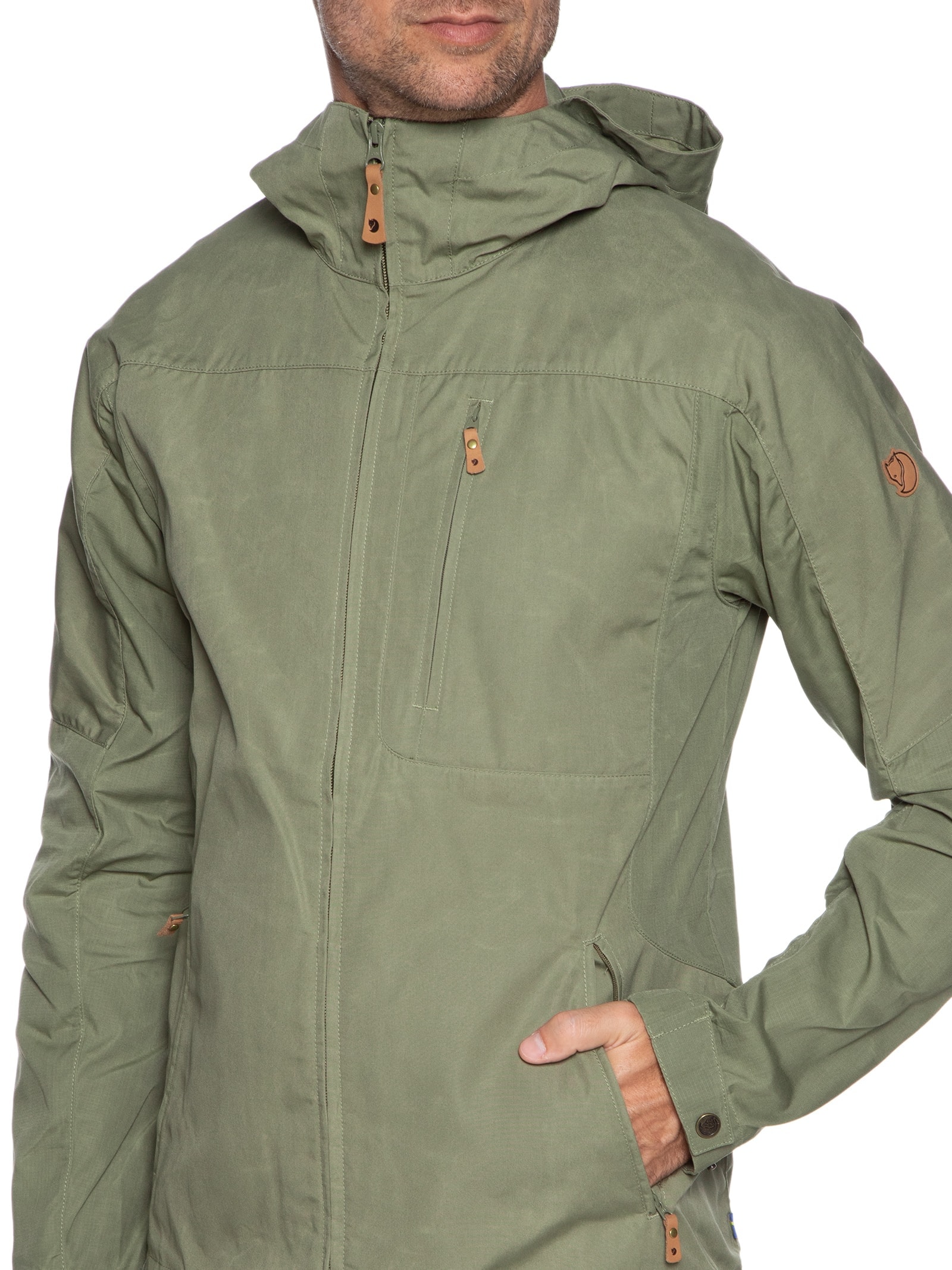 Jaqueta Masculina Sten Verde  Fjällräven