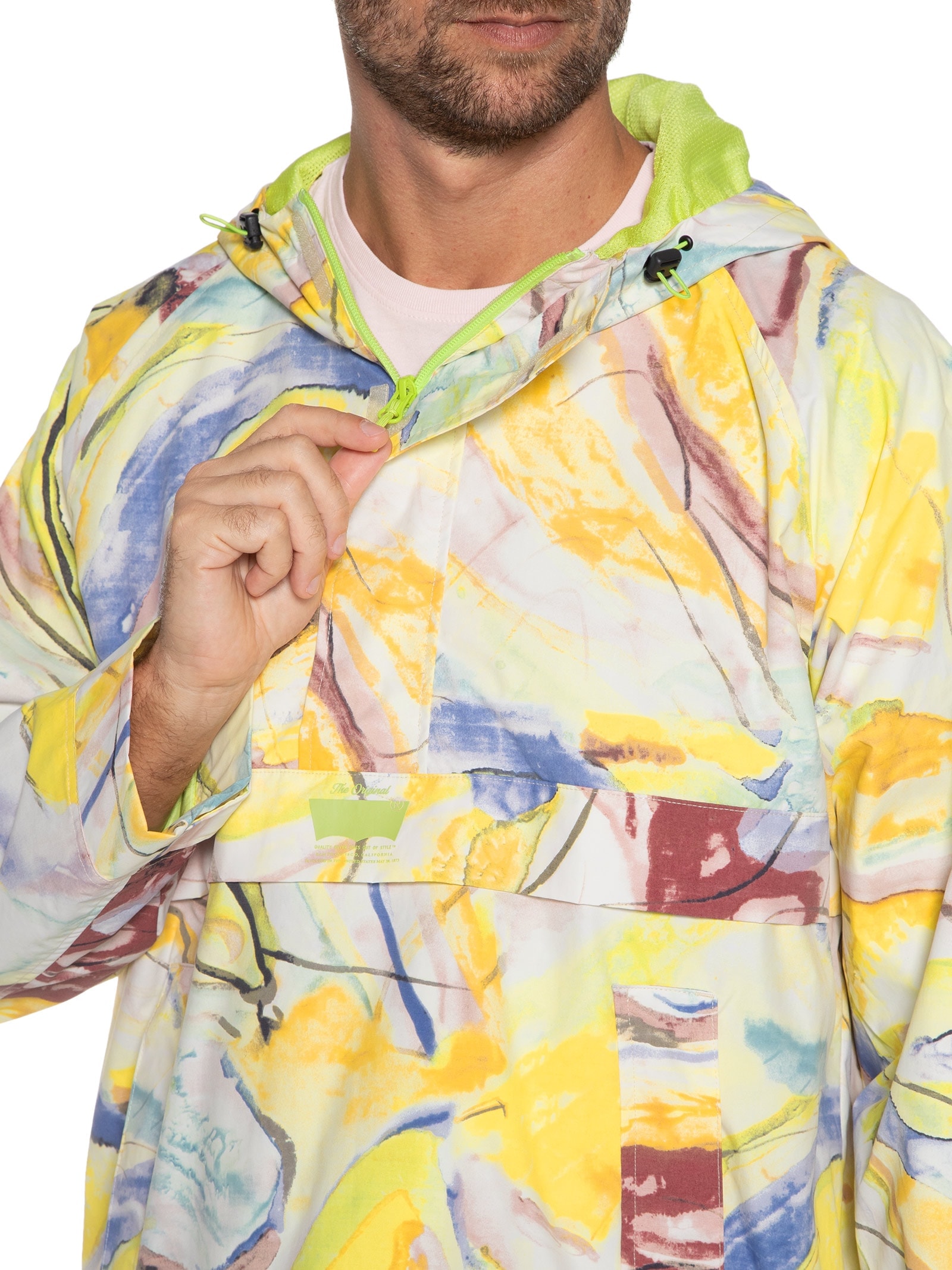 Jaqueta Masculina Stockton Anorak Amarelo Levi's