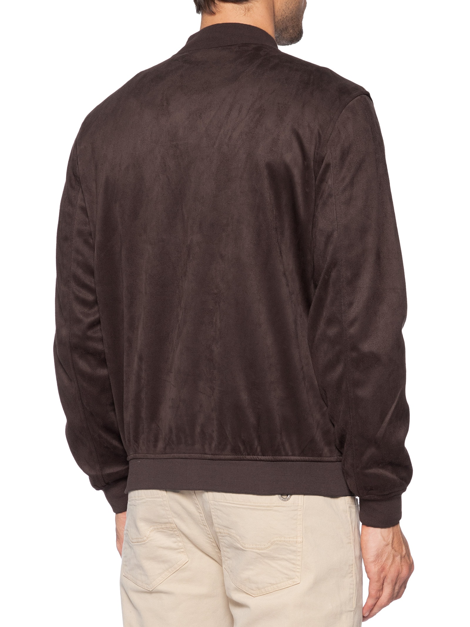 Jaqueta Masculina Suede Marrom Pineapple