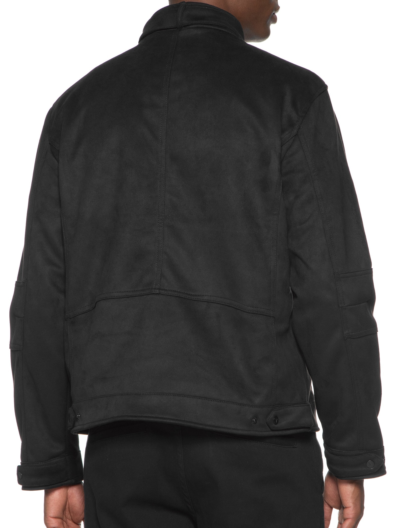 VR - Jaqueta Masculina Suede Rider With Pockets - Preto