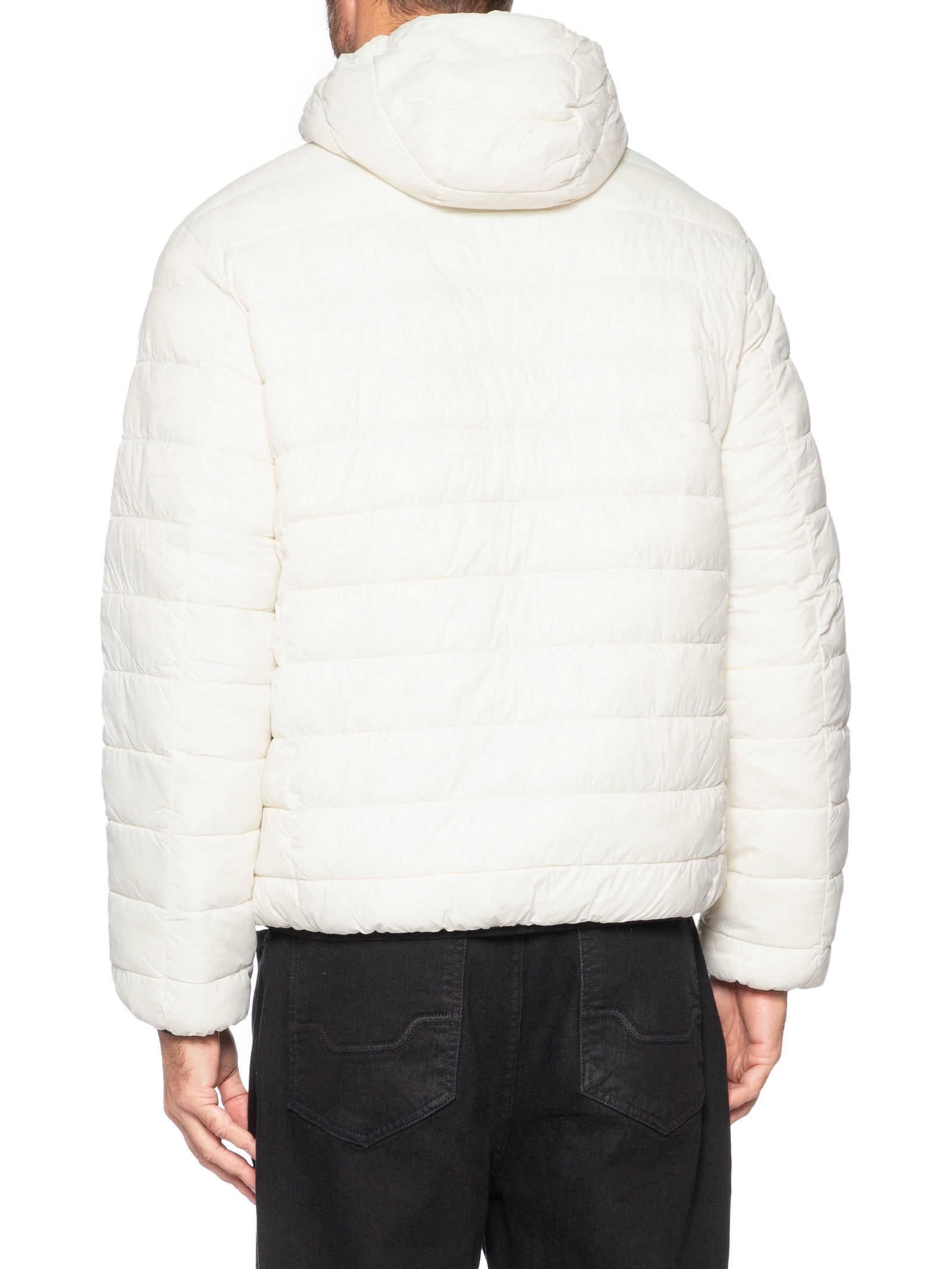 Jaqueta Masculina Superlight Hood Double Branco Osklen