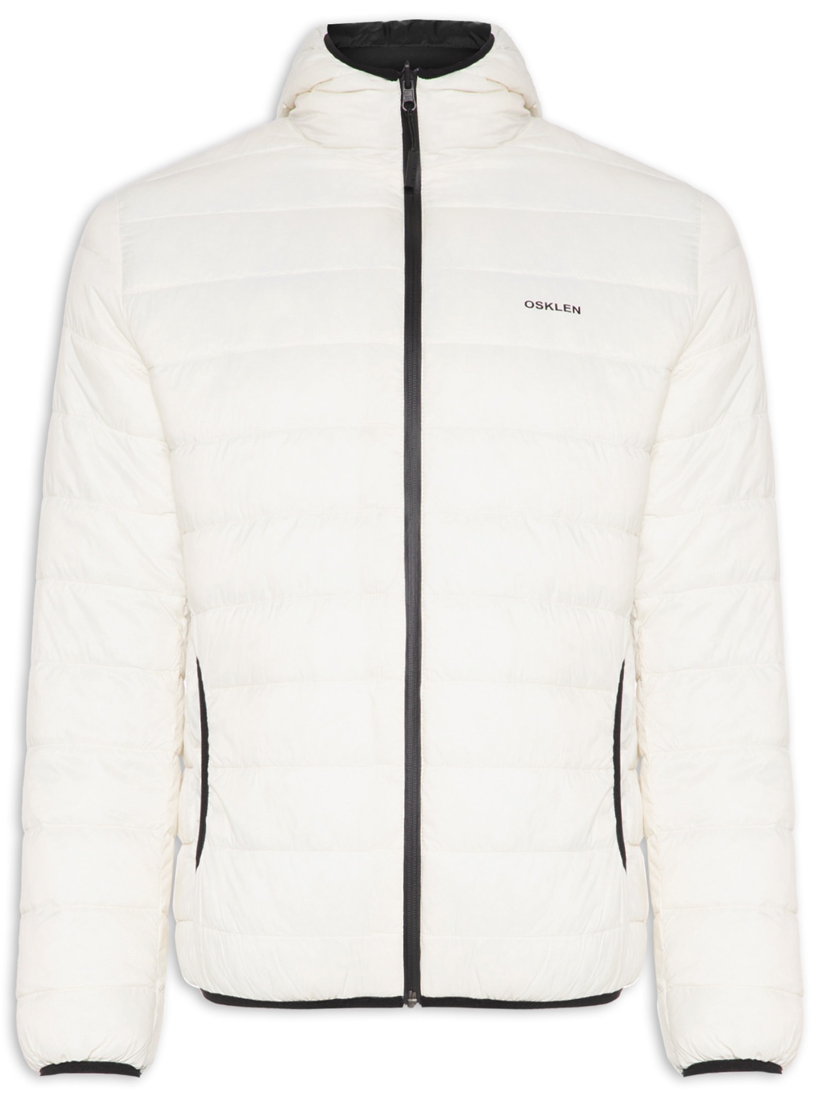 Jaqueta Masculina Superlight Hood Double Branco Osklen