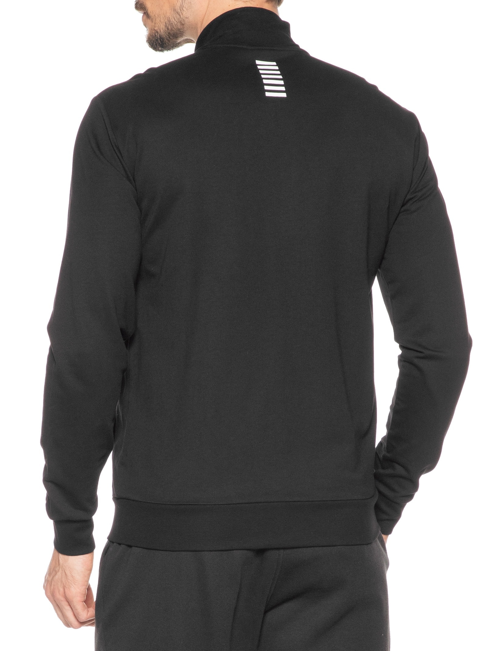 EA7 Emporio Armani - Jaqueta Masculina Sweatshirt - Preto
