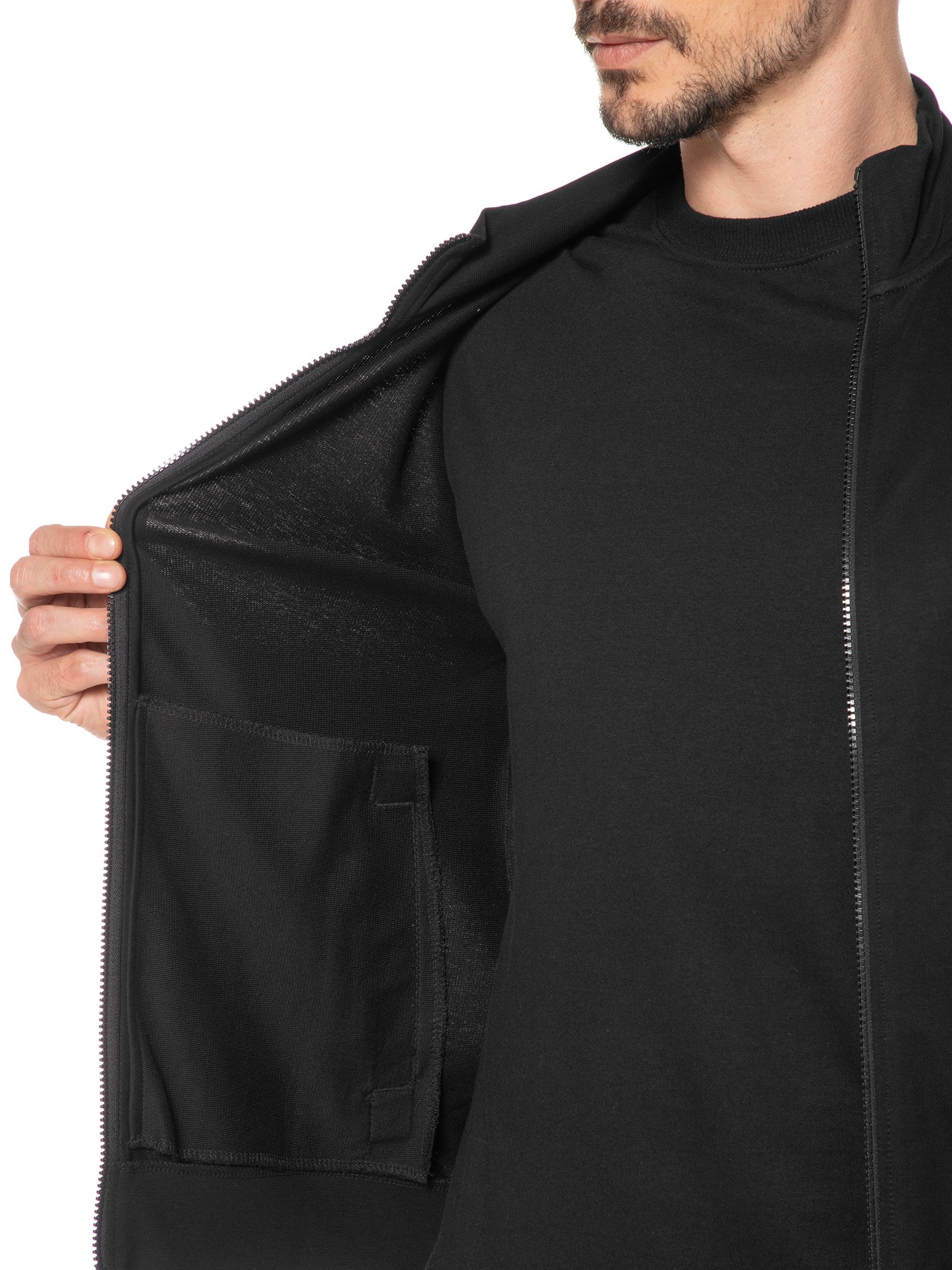 EA7 Emporio Armani - Jaqueta Masculina Sweatshirt - Preto