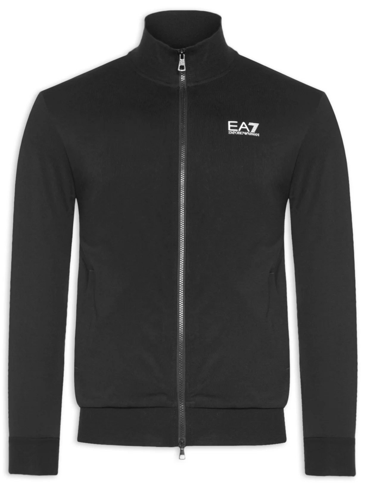 EA7 Emporio Armani - Jaqueta Masculina Sweatshirt - Preto