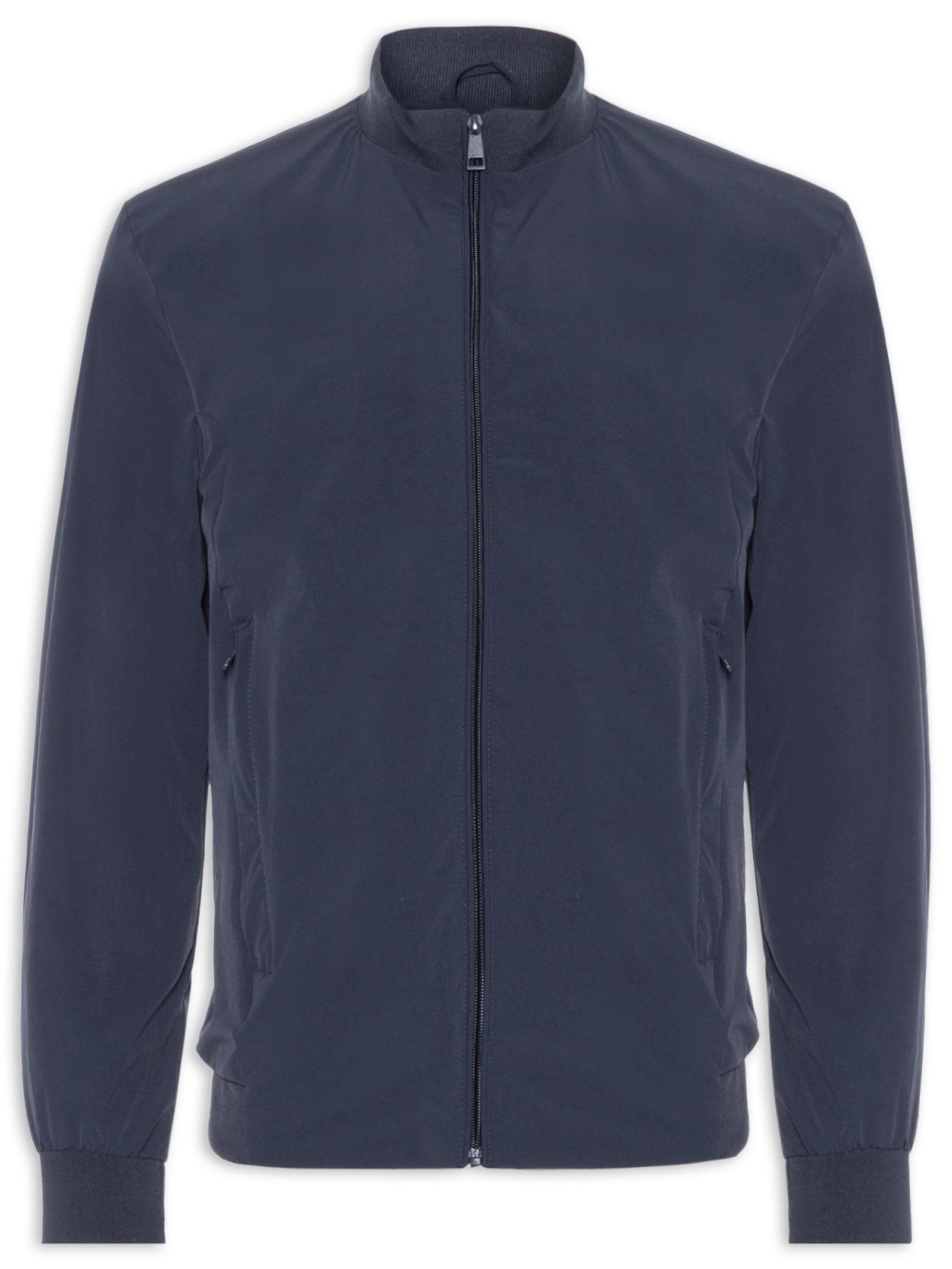 Jaqueta Masculina Tecido Tech Azul Basiq Men