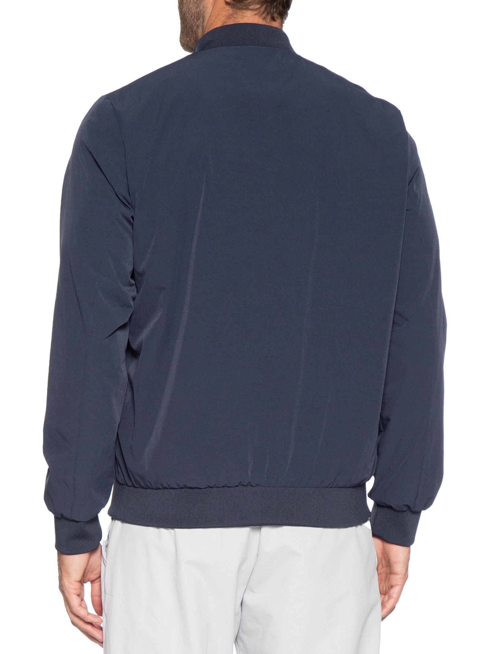 Jaqueta Masculina Tecido Tech Azul Basiq Men