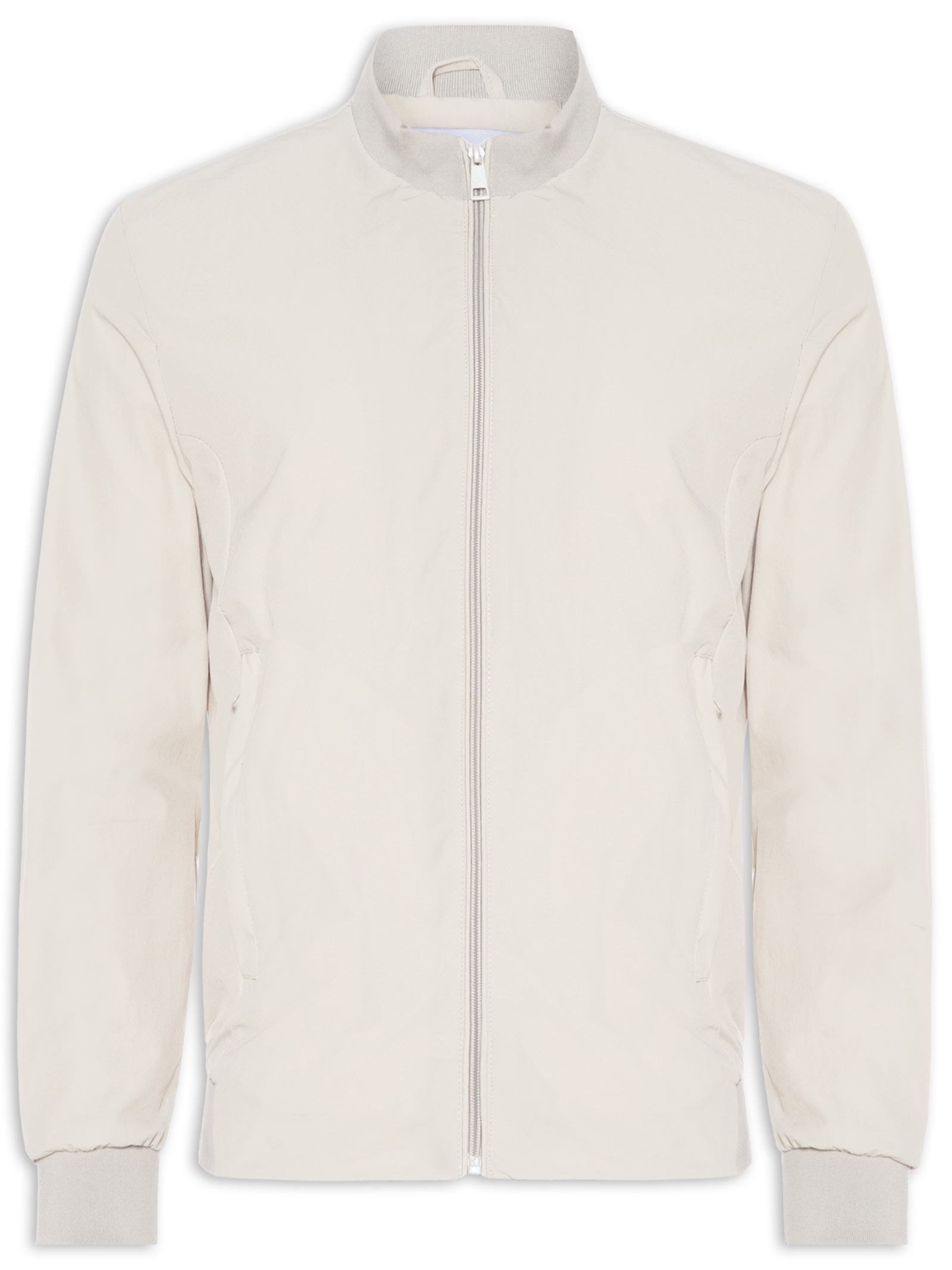 Jaqueta Masculina Tecido Tech Cinza Basiq Men