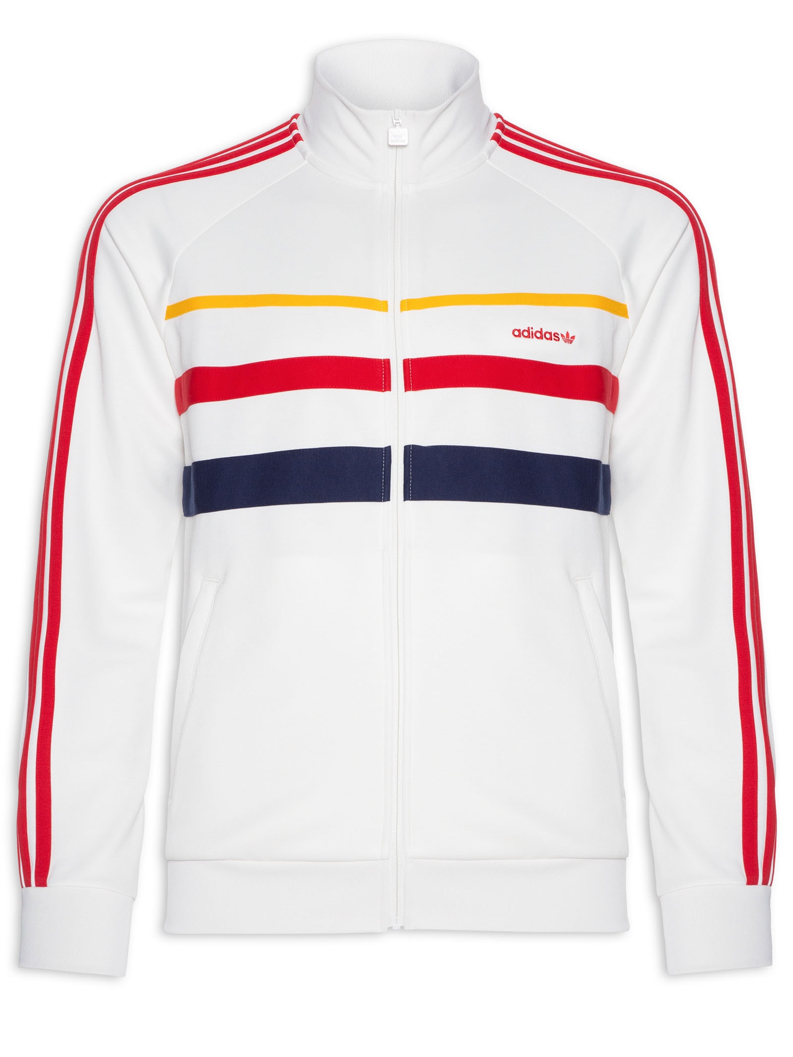 トップス adidas TRACK JKT Jaqueta adidas Classic Track Top Masculina| Jaqueta é na Authentic