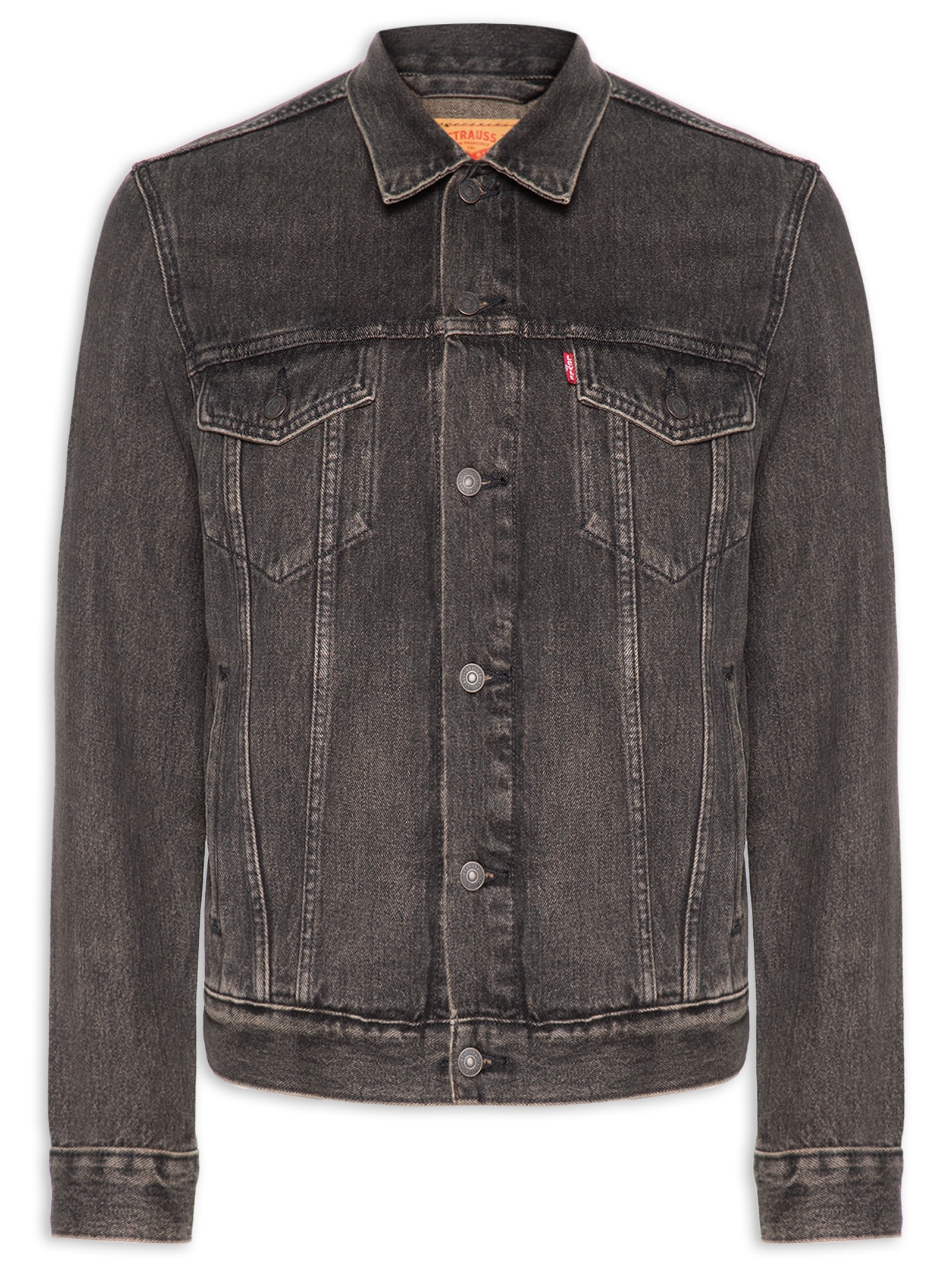 Jaqueta Masculina The Trucker Preto Levi's