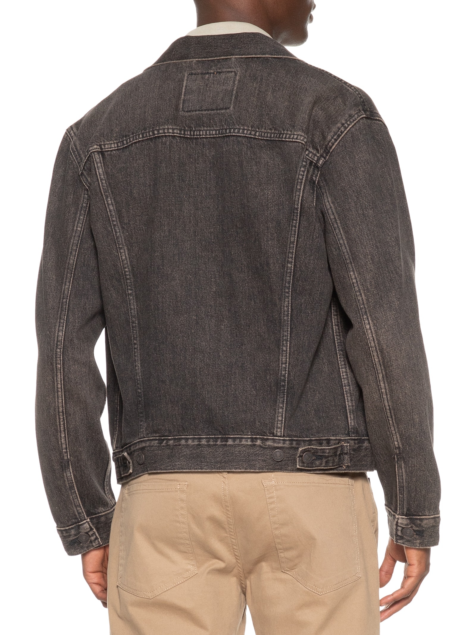Jaqueta Masculina The Trucker Preto Levi's