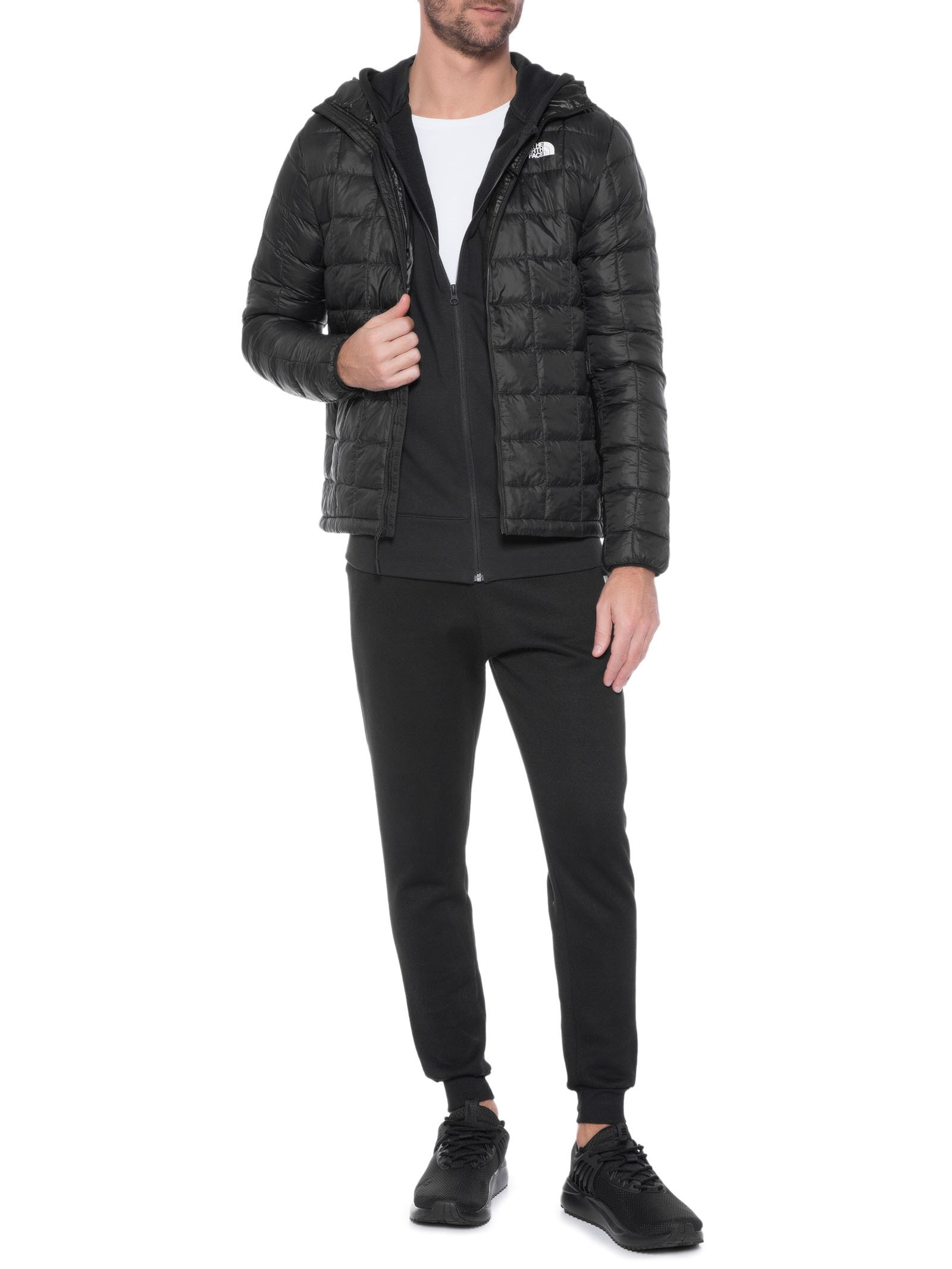 The North Face - Jaqueta Masculina Thermoball Eco Hoodie 2.0 - Preto