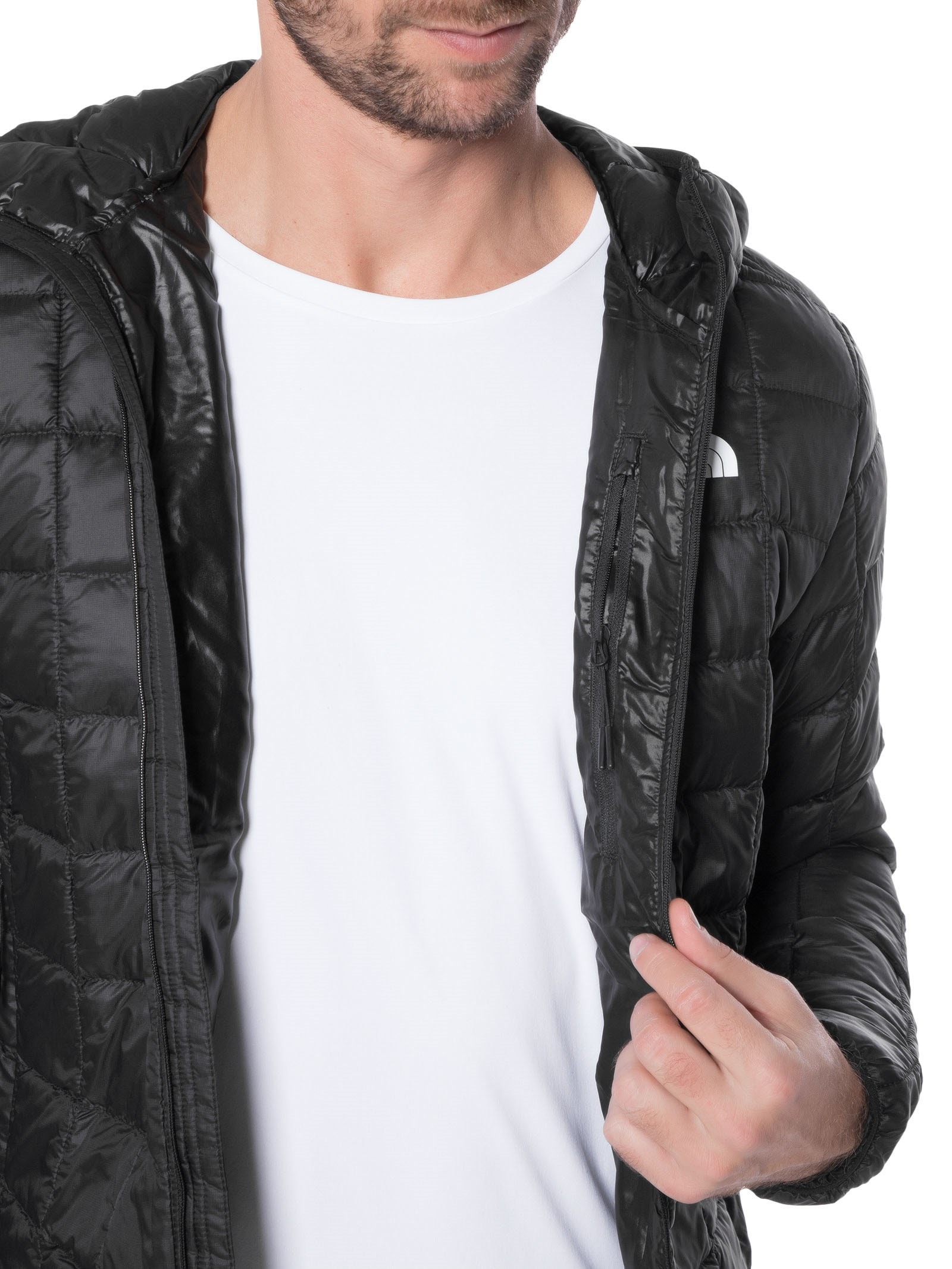 The North Face - Jaqueta Masculina Thermoball Eco Hoodie 2.0 - Preto