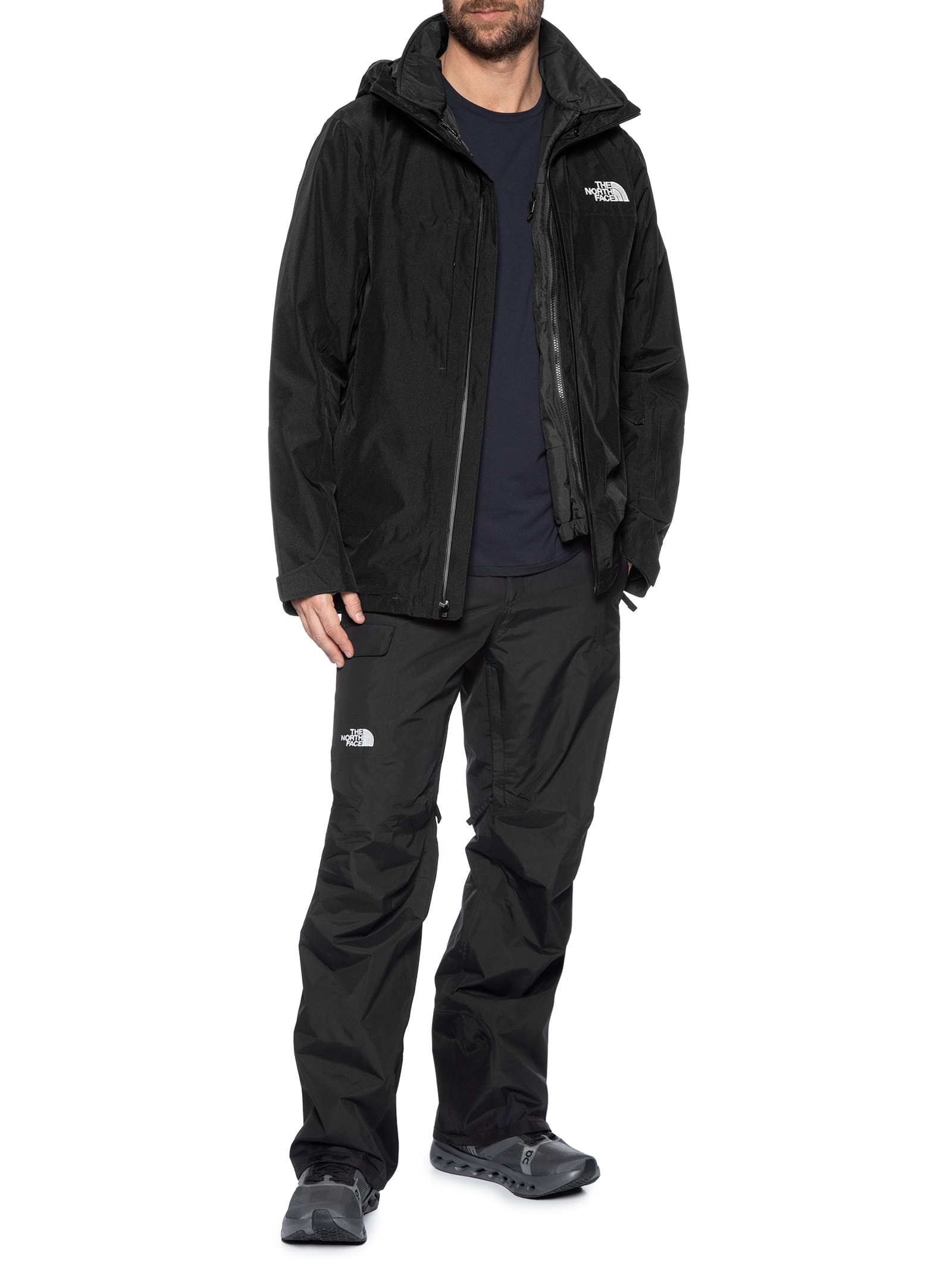 Jaqueta Masculina Thermoball Eco Snow Triclimate - Preto - The