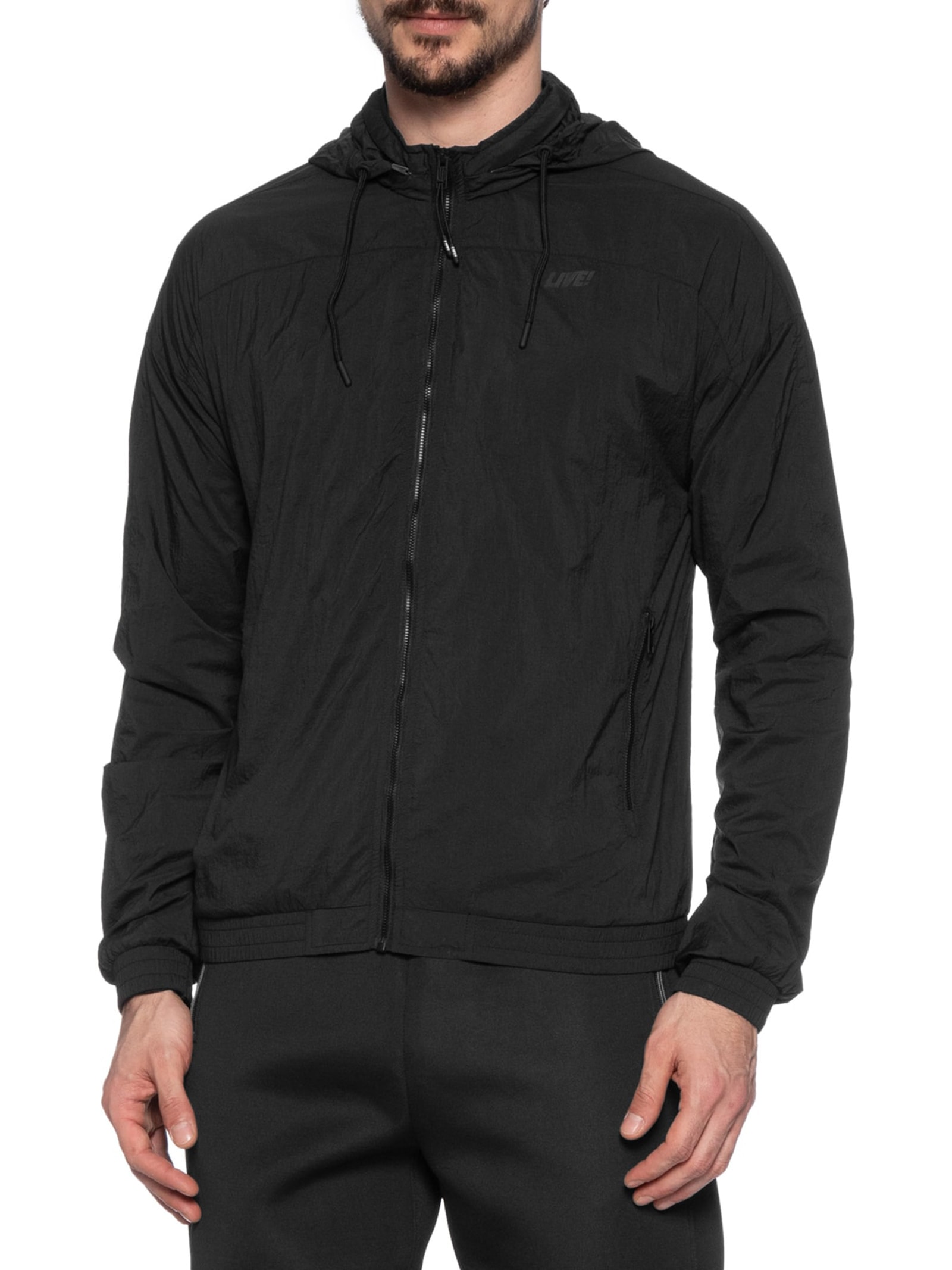 Jaqueta Masculina Trek Sportif Men Preto Live!