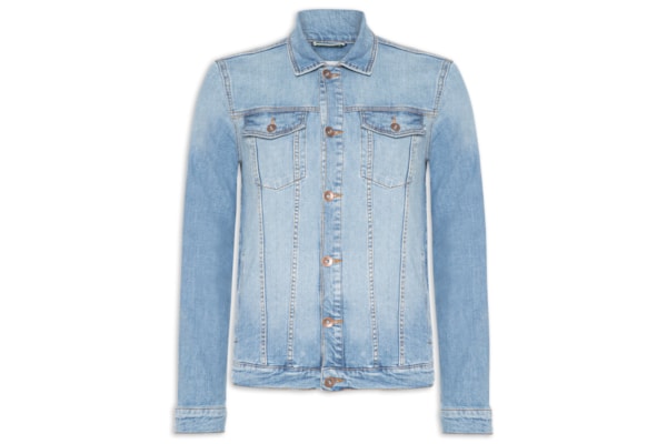 Jaqueta Masculina Trucker Jeans Max - Azul