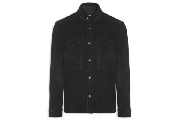 Jaqueta Masculina Tweed Cotton Texture – Preto