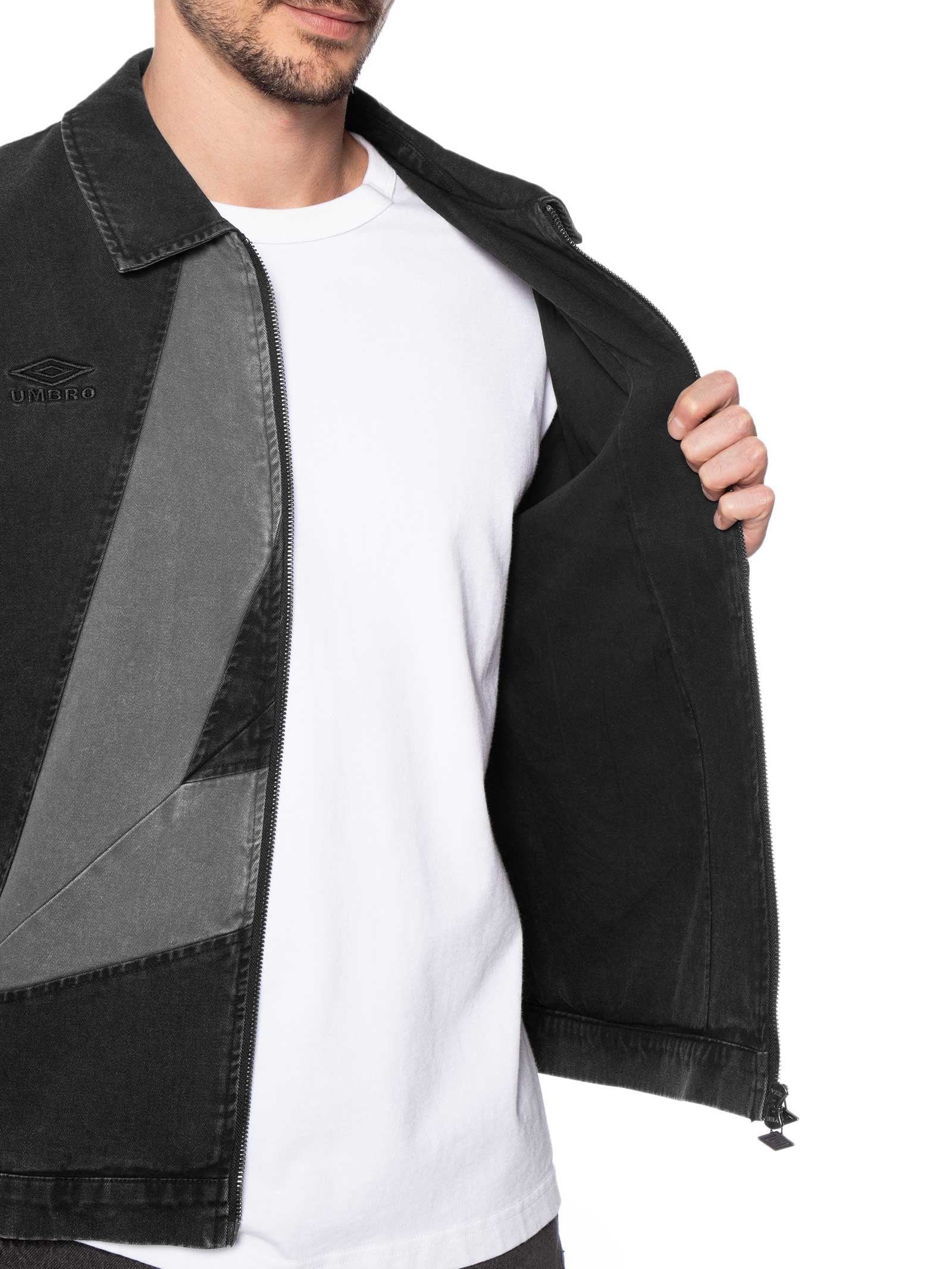 Jaqueta Masculina Washed Drill – Preto Umbro