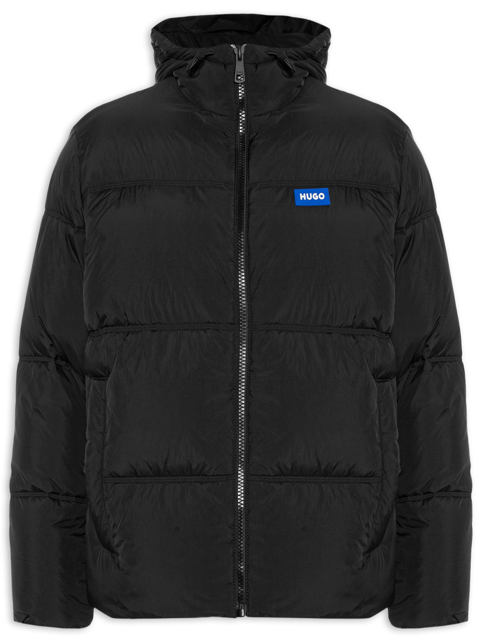Jaqueta Masculina Water Repellent Padded Preto Hugo