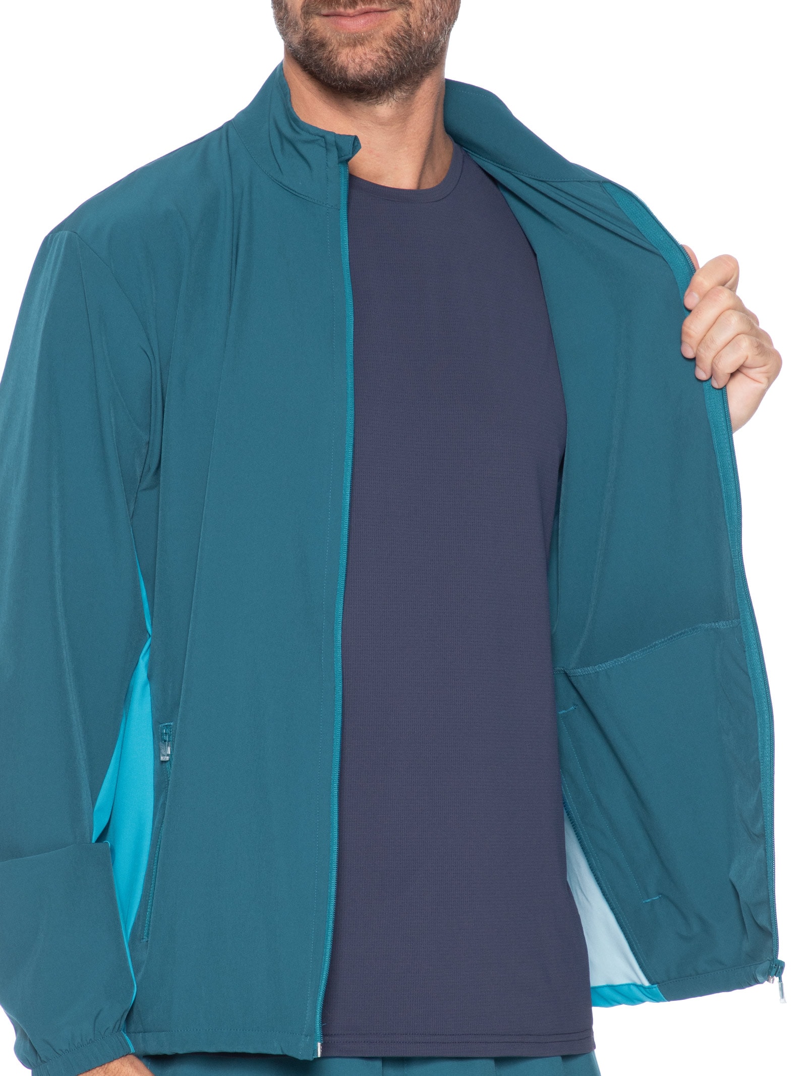 Jaqueta Masculina Windbreak Fast Days Azul New Balance