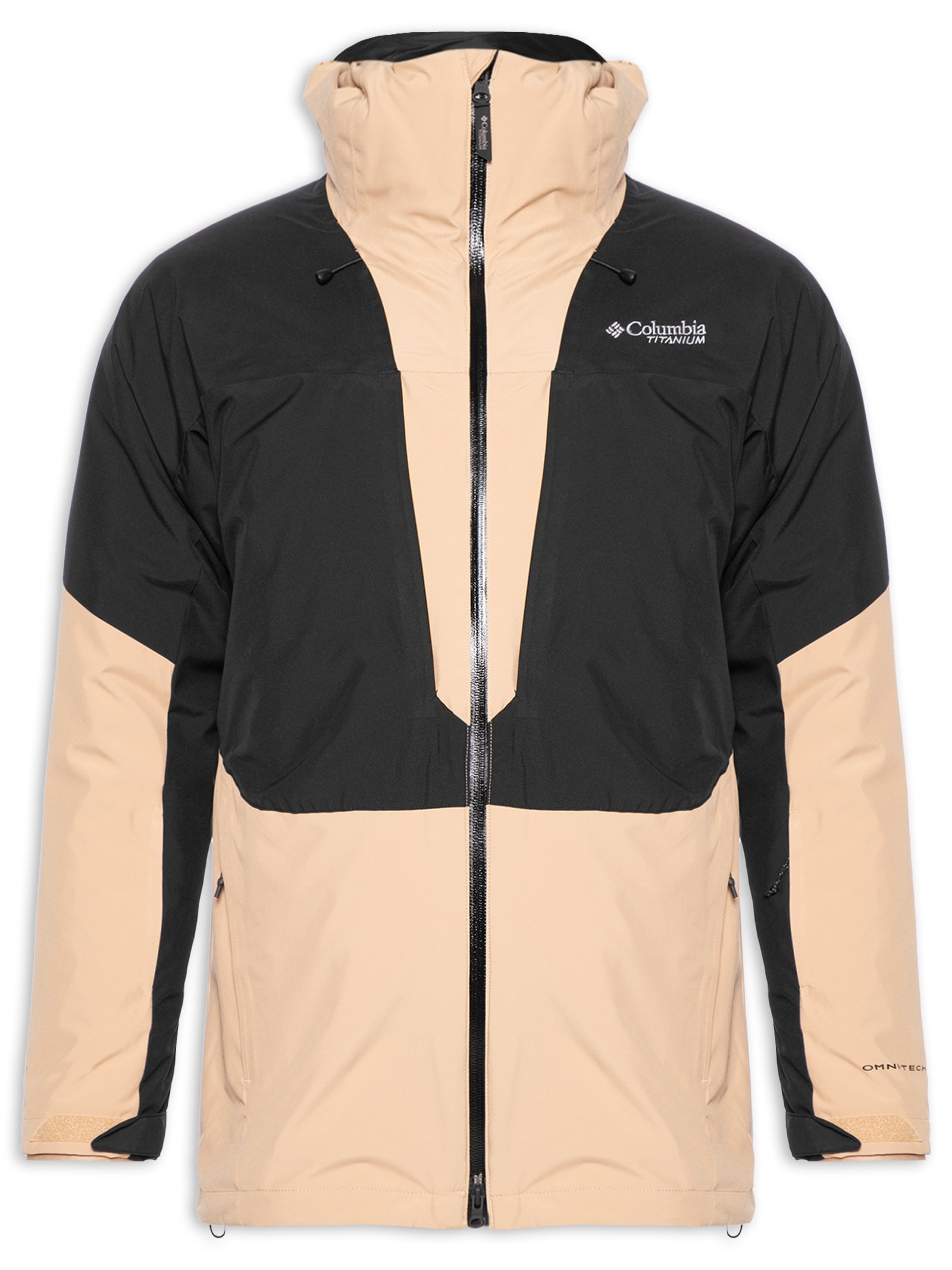 Jaqueta Masculina Winter District II Interchange Com Capuz Bege Columbia