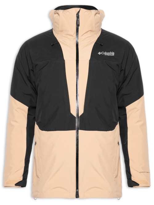 Jaqueta Masculina Winter District II Interchange Com Capuz - Bege