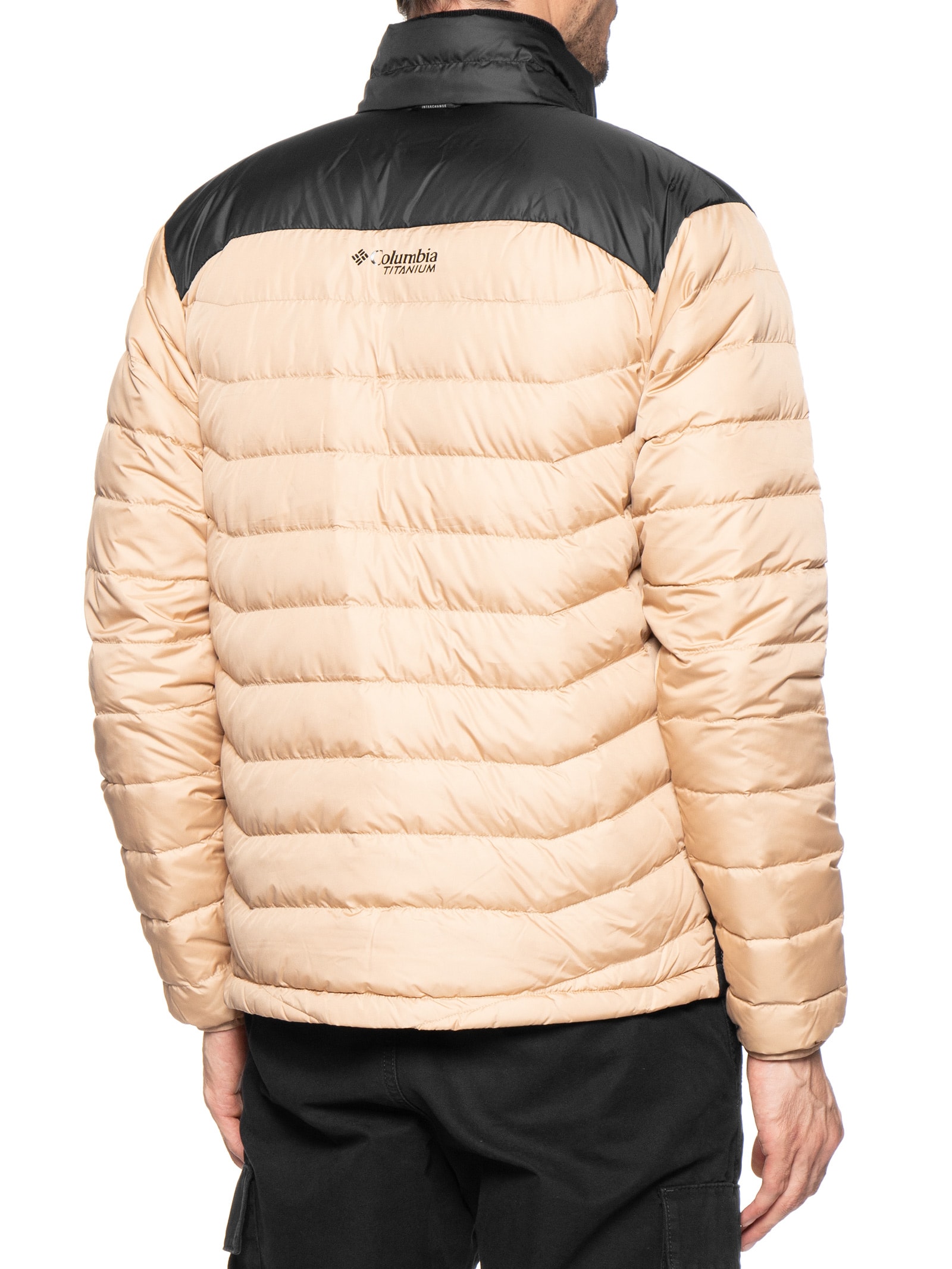 Jaqueta Masculina Winter District II Interchange Com Capuz Bege Columbia