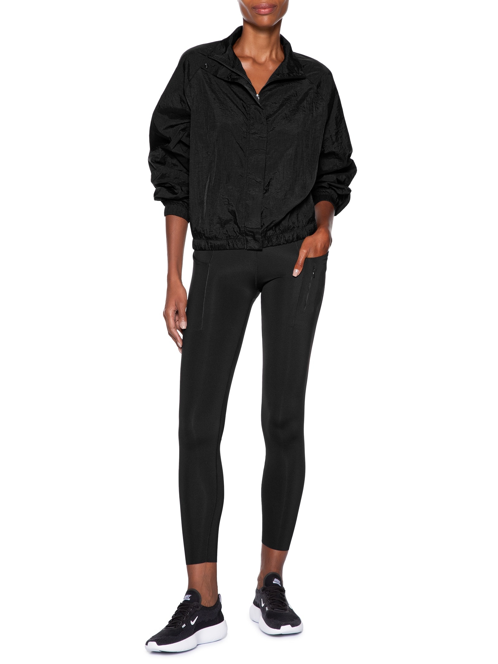 Jaqueta Ml Feminina Preto Hering Sports