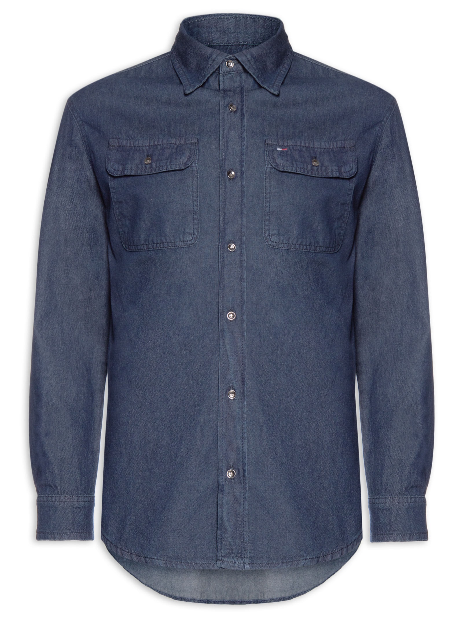 Jaqueta Overshirt Masculina Relaxed Fit Denim Dark Azul Tommy Jeans