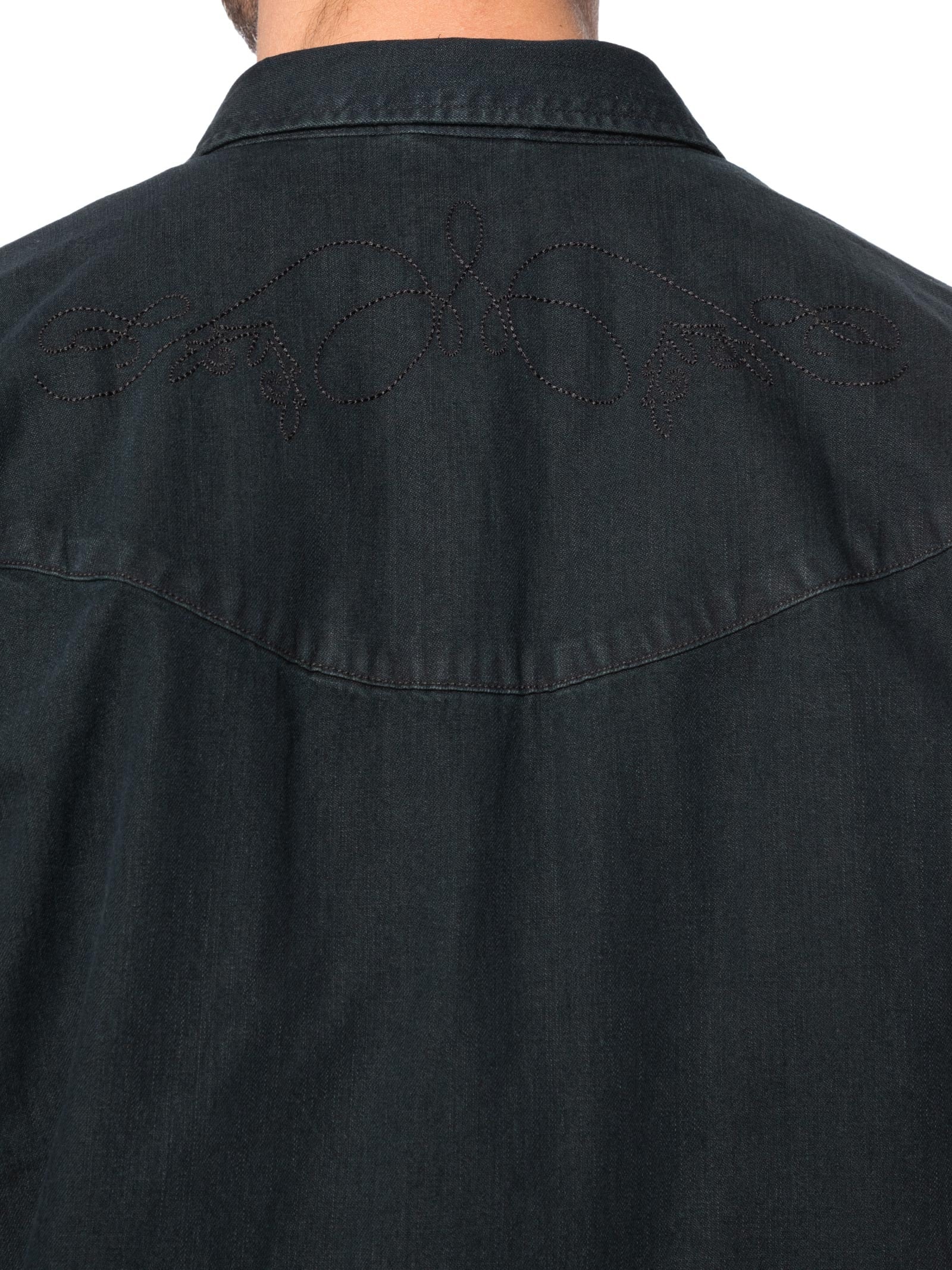 Jaqueta Overshirt Masculina Smiley Western Preto Levi's