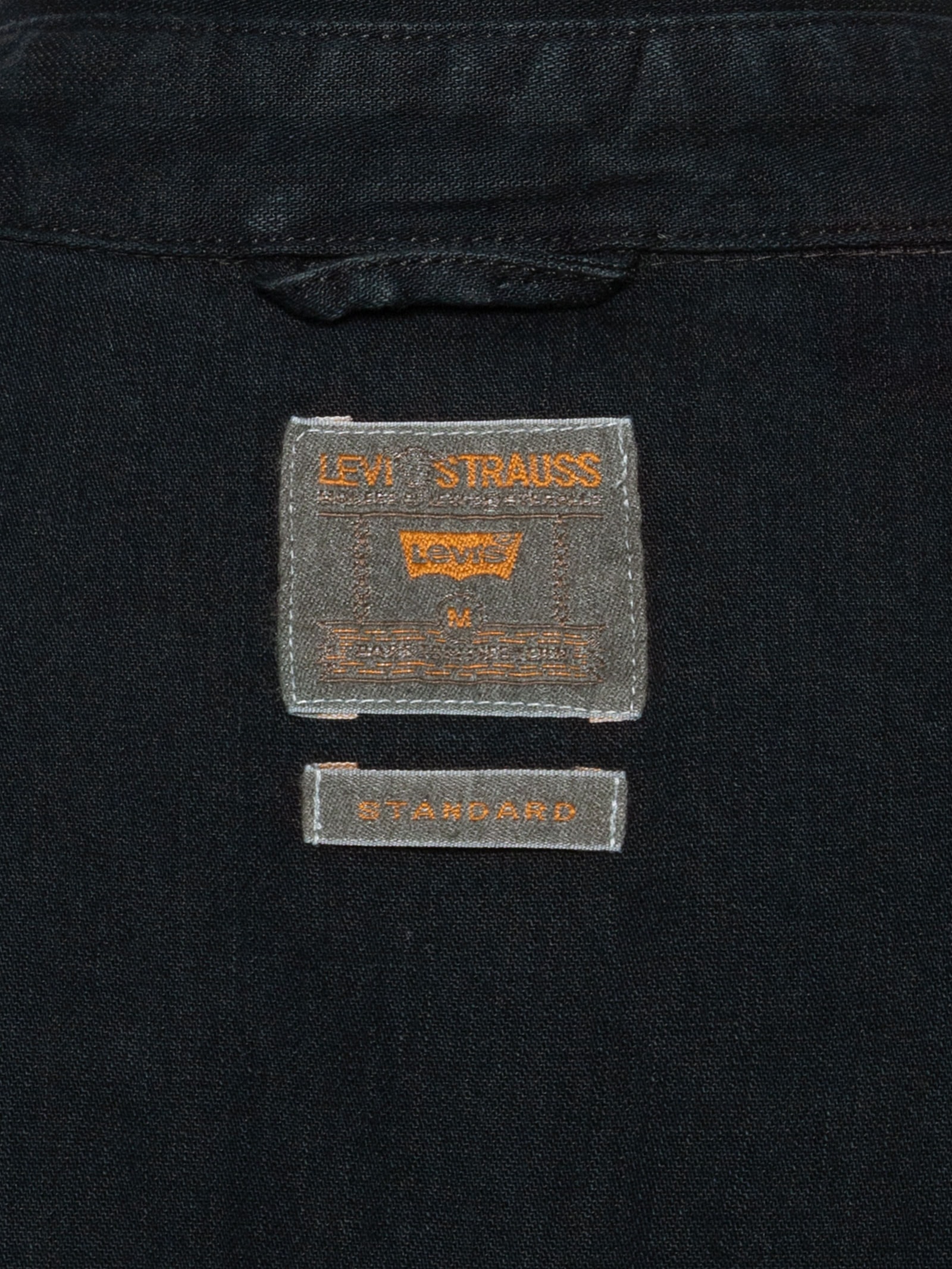 Jaqueta Overshirt Masculina Smiley Western Preto Levi's