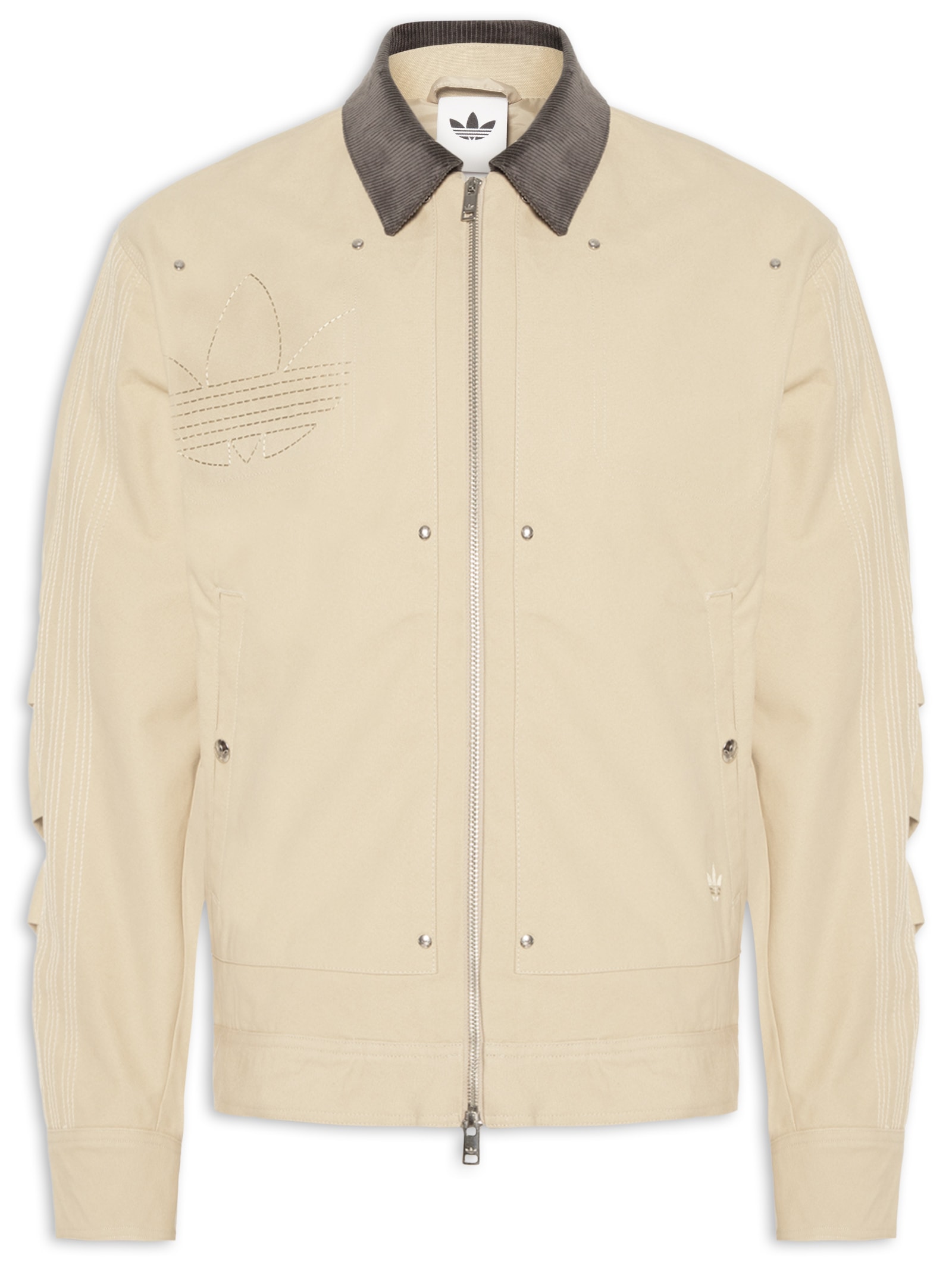 Jaqueta Premium Essentials Marrom Adidas Originals