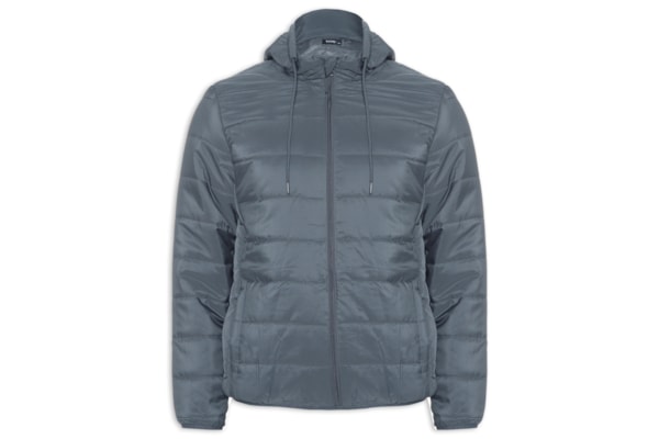 Jaqueta Puffer - Cinza