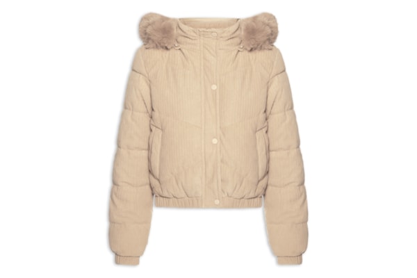Jaqueta Puffer Feminina - Bege